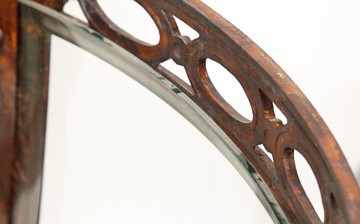 Large Metal and Glass Pendant Light