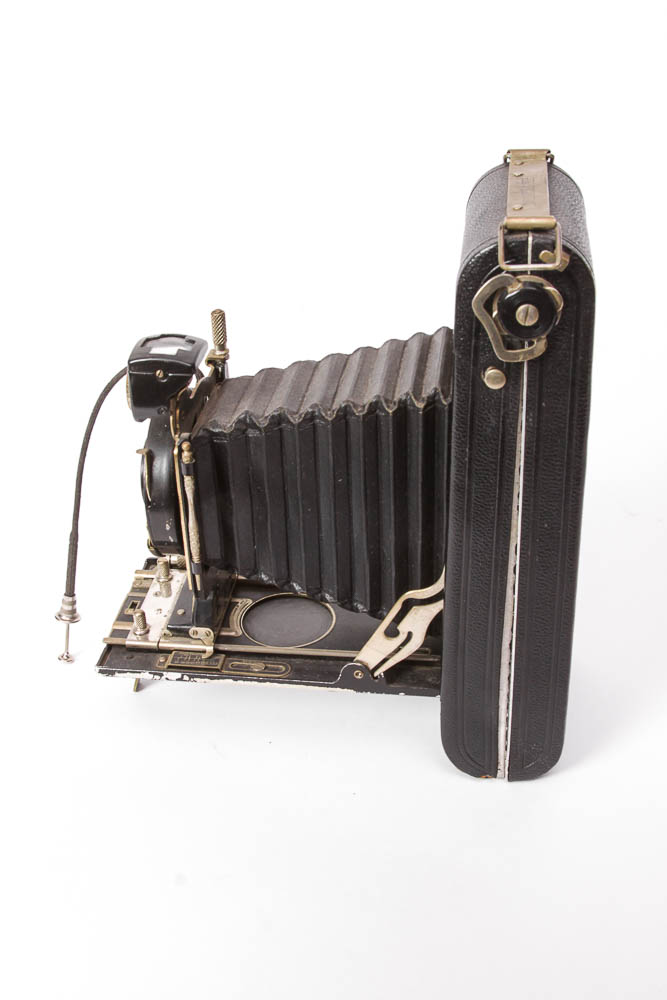 Vintage Kodak 3 Series III Cameras and Original Manual