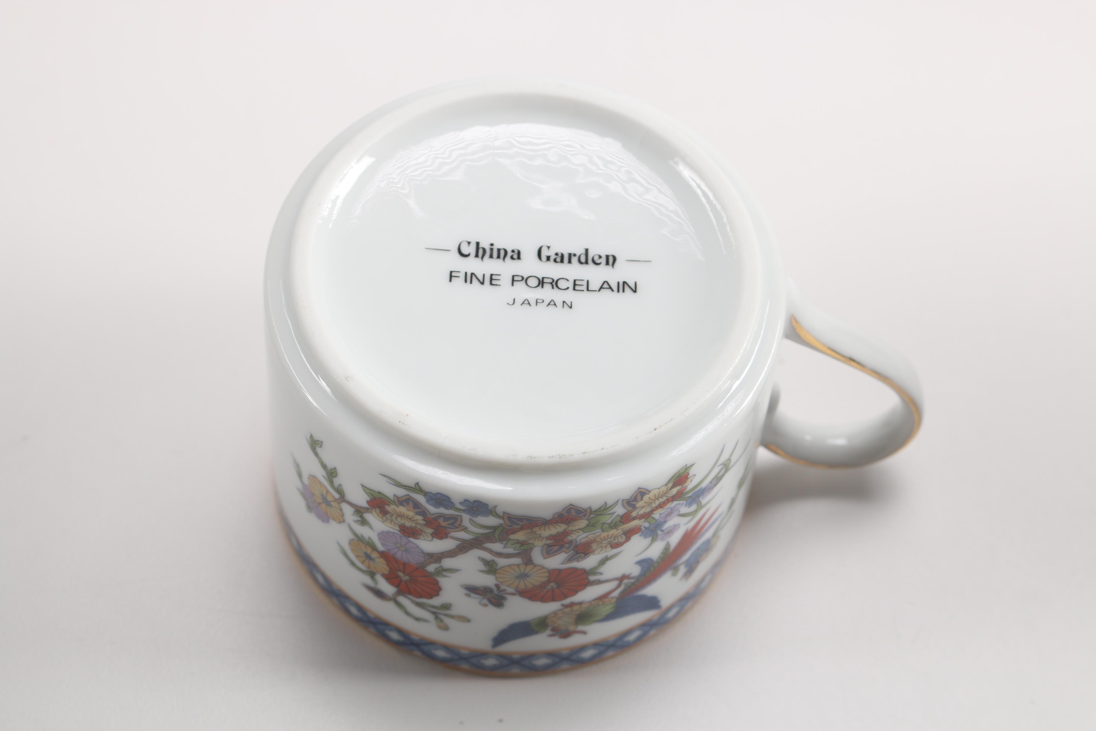 LiLing "Imperial Garden" China Dinnerware Set