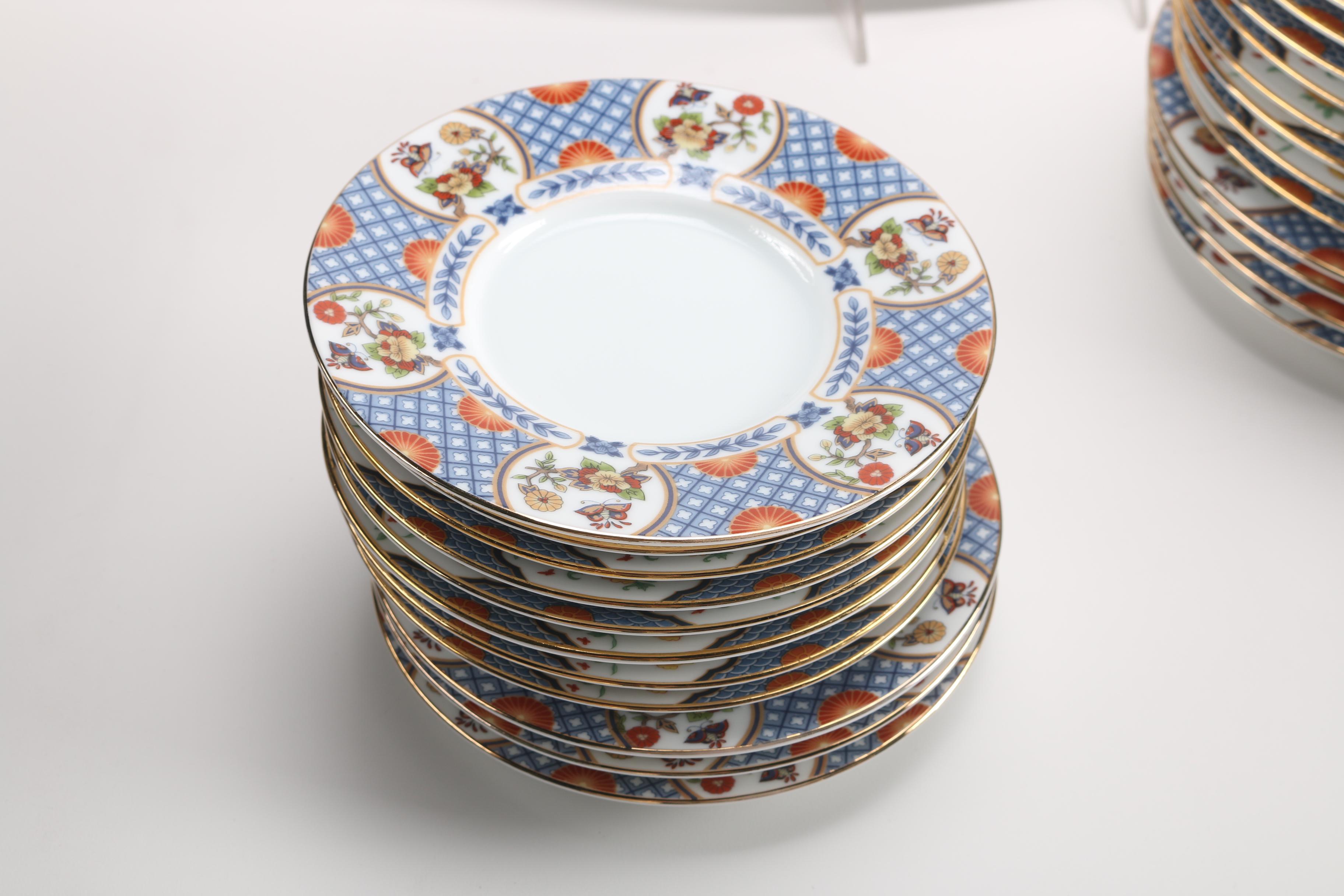 LiLing "Imperial Garden" China Dinnerware Set