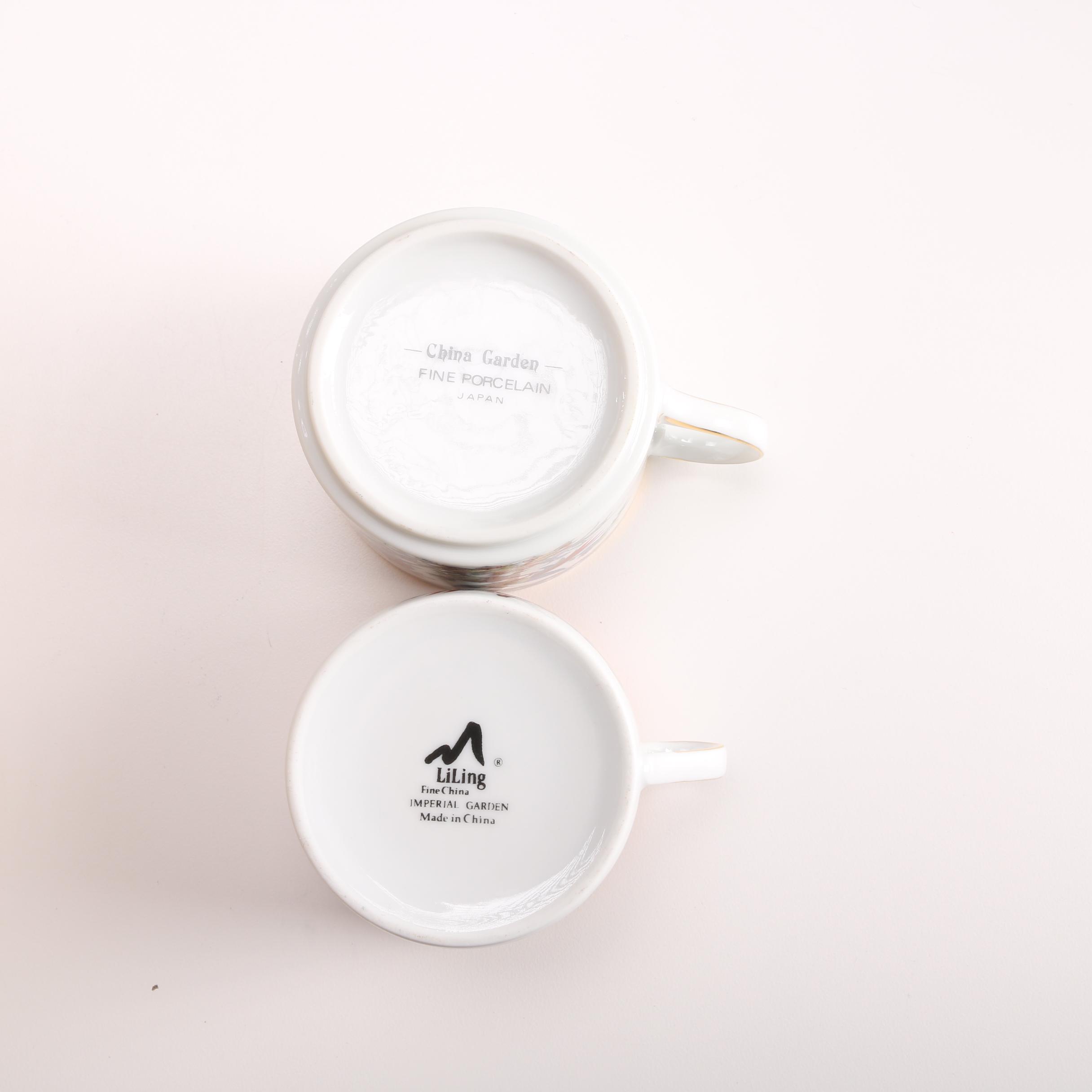 LiLing "Imperial Garden" China Dinnerware Set