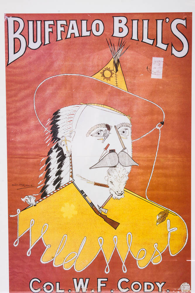 Reproduction Alick P. F. Ritchie Poster, "Buffalo Bill's Wild West"