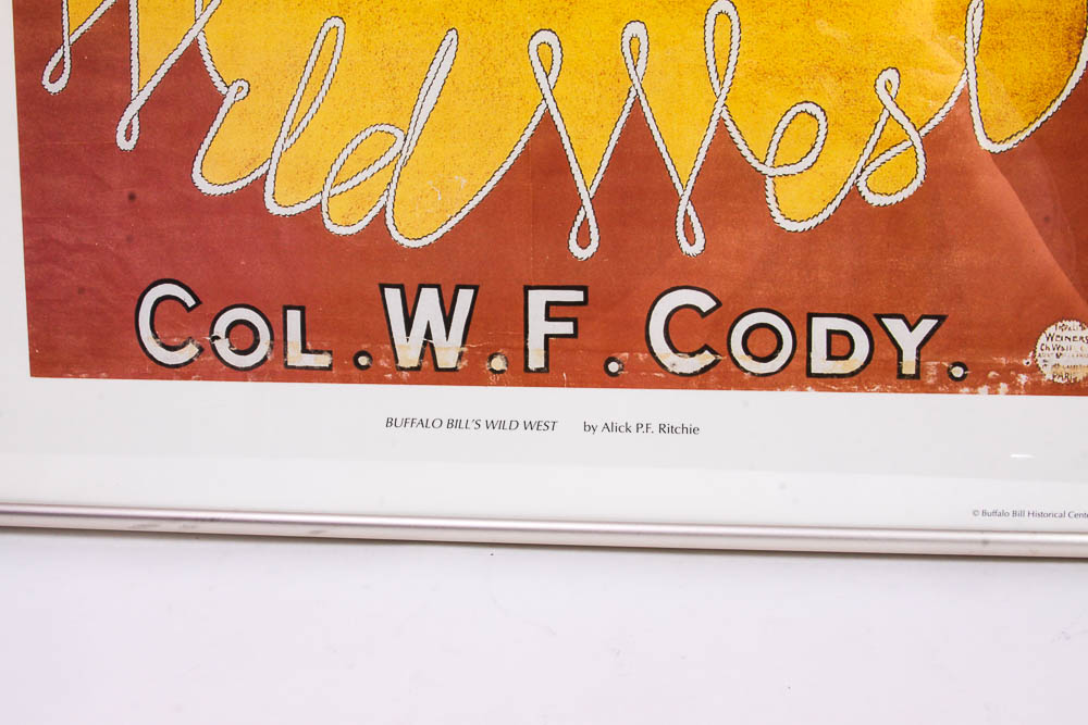 Reproduction Alick P. F. Ritchie Poster, "Buffalo Bill's Wild West"