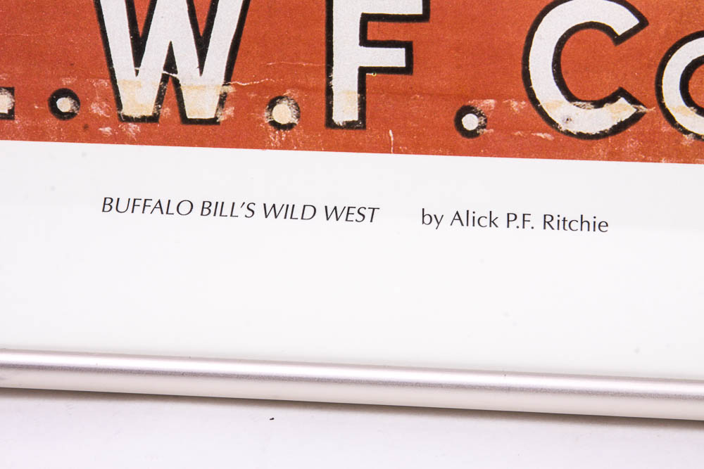 Reproduction Alick P. F. Ritchie Poster, "Buffalo Bill's Wild West"