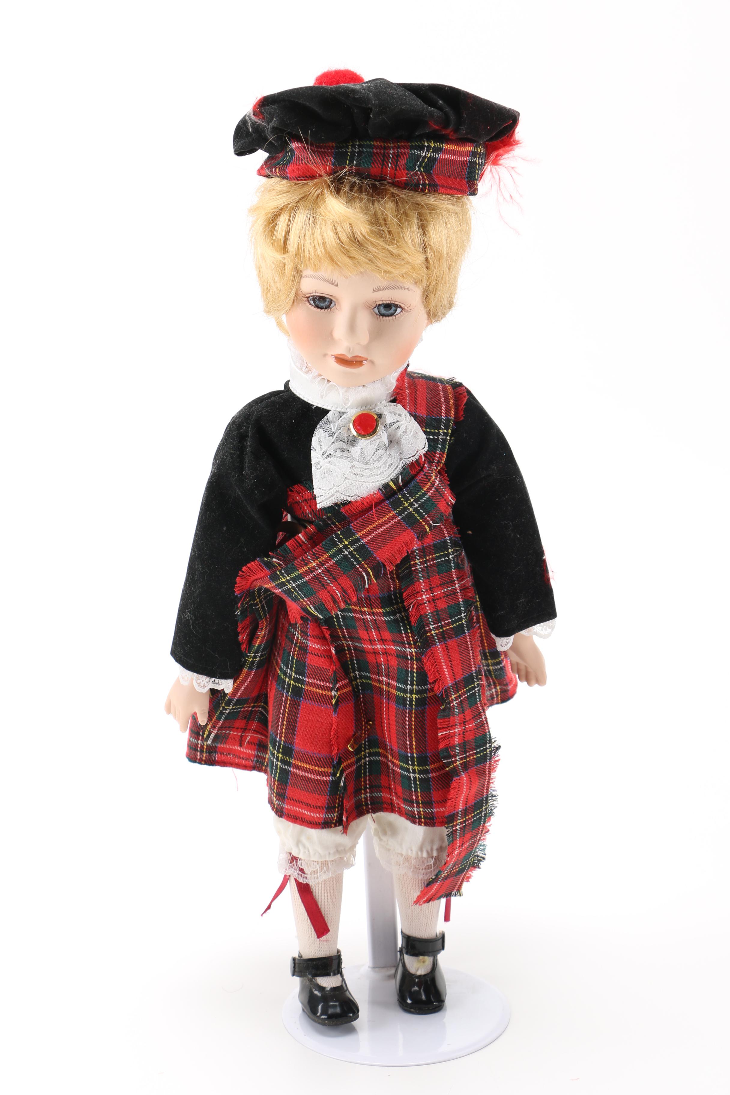 Porcelain and Vinyl Dolls