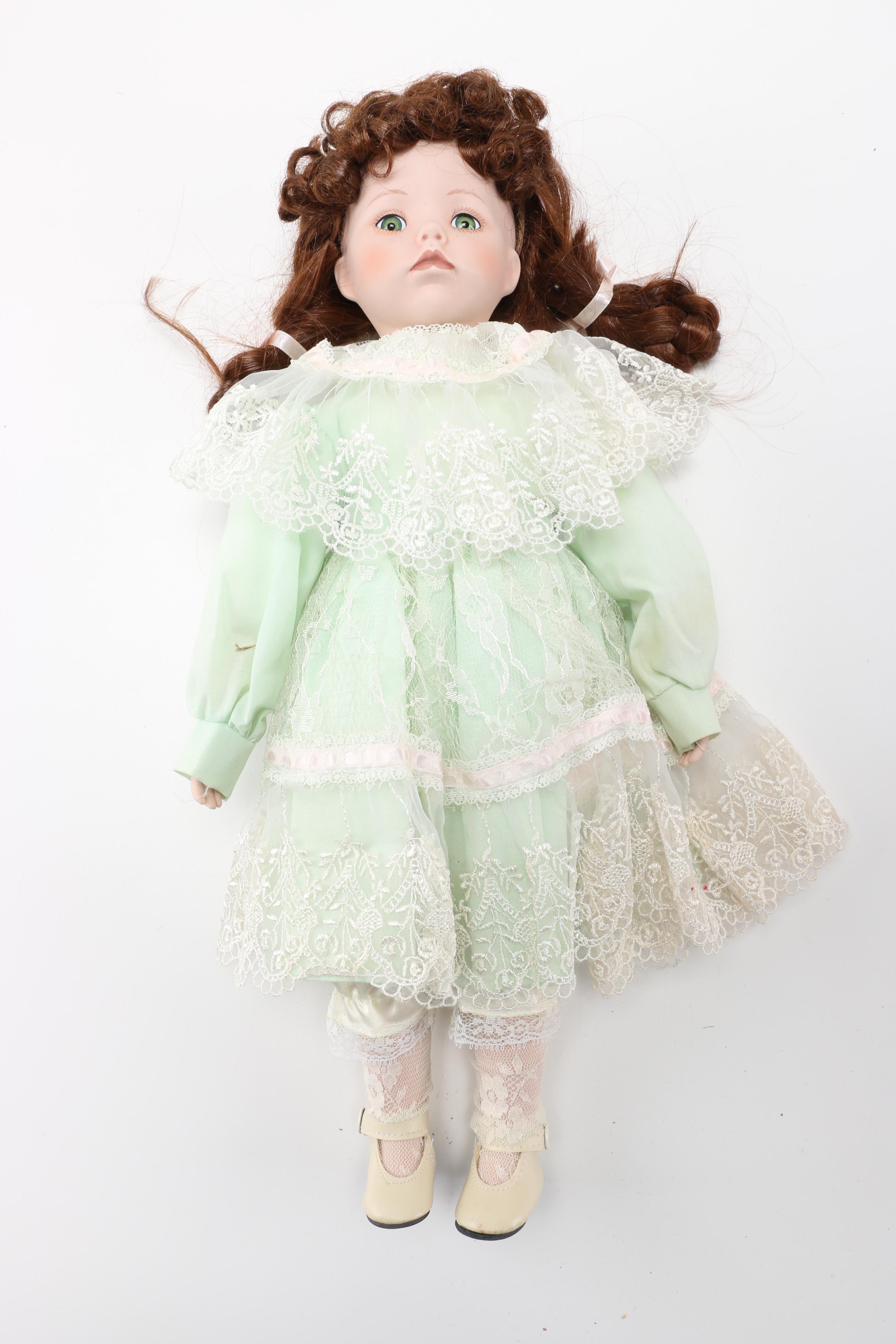 Porcelain and Vinyl Dolls