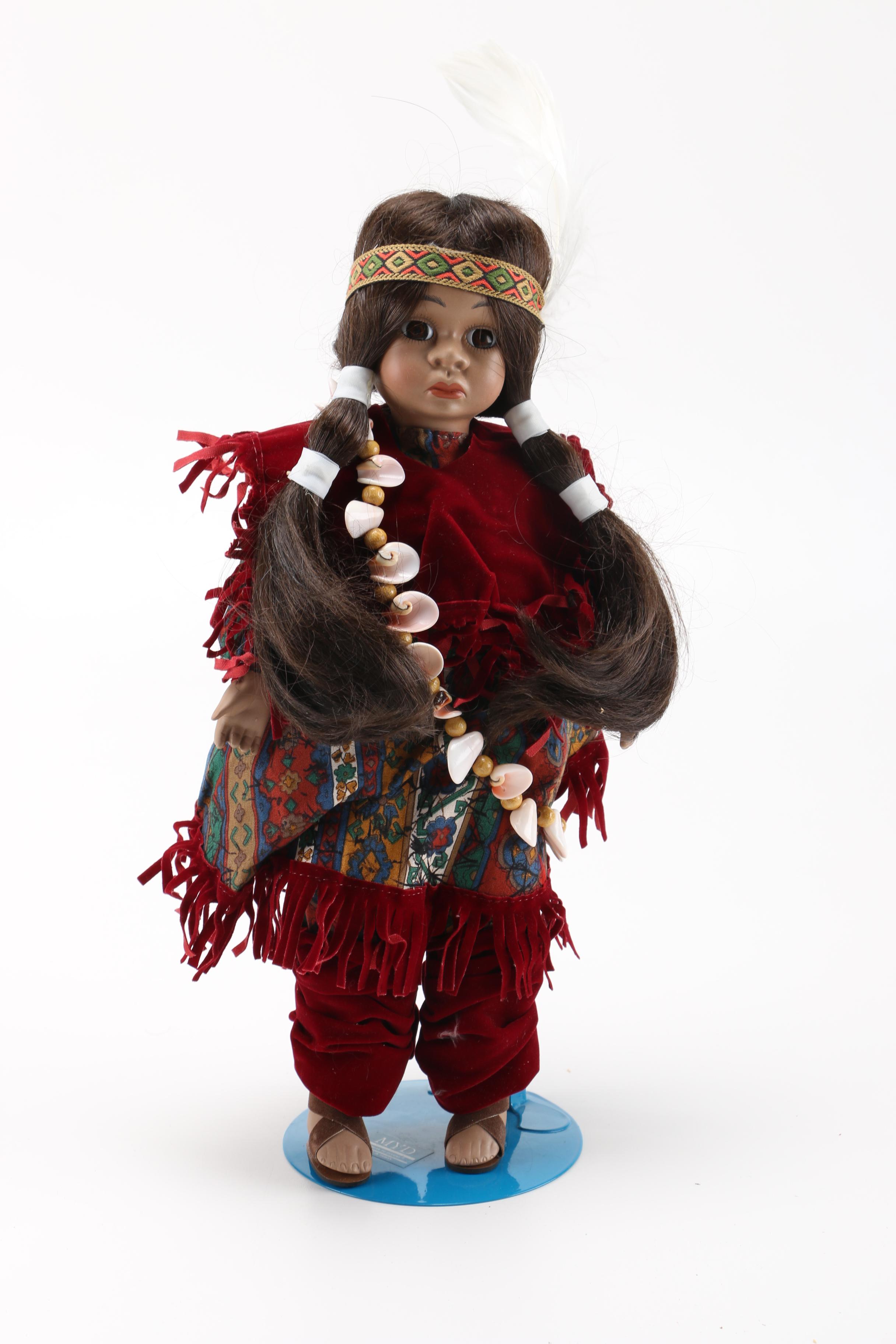 Porcelain and Vinyl Dolls