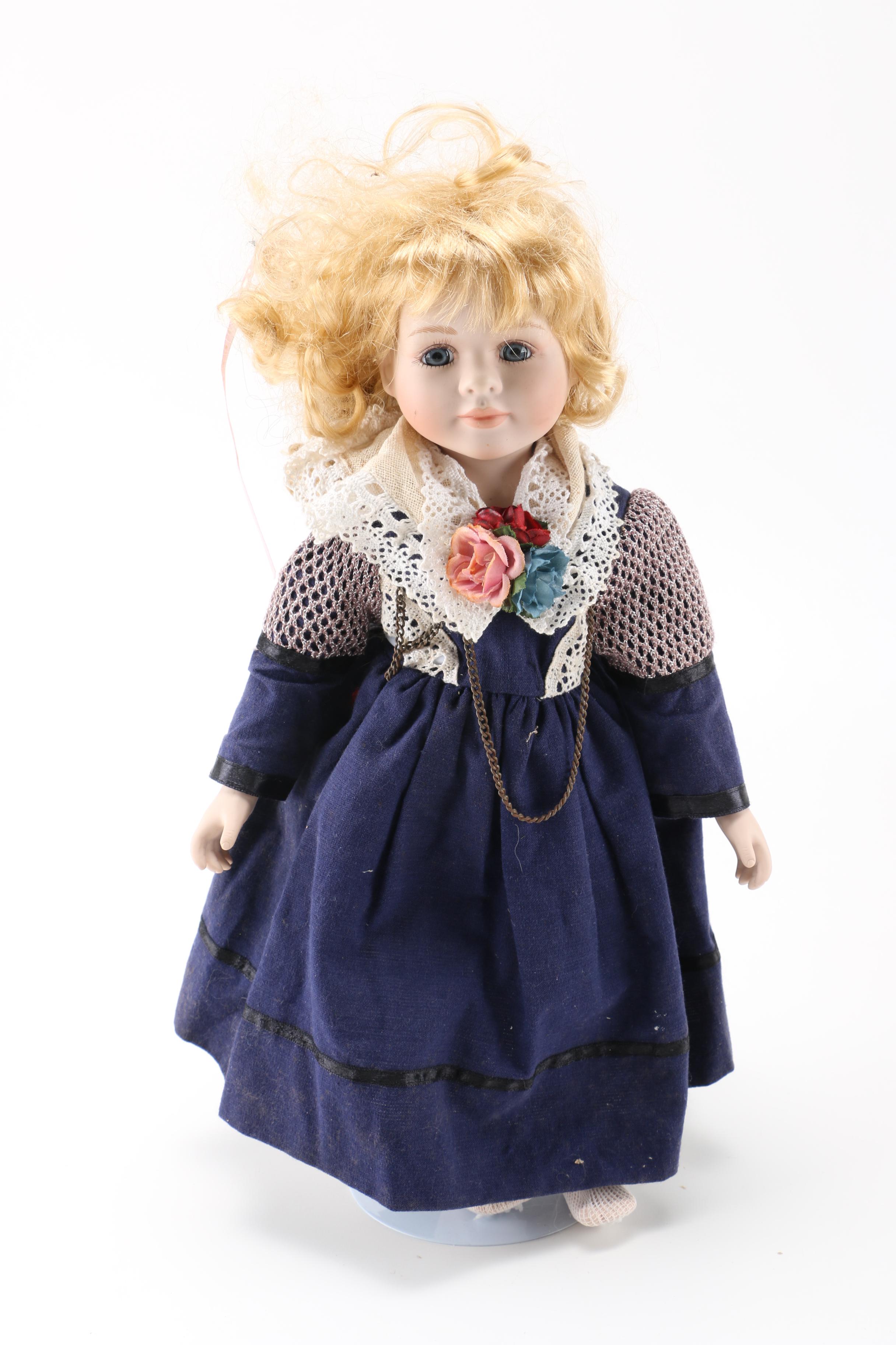 Porcelain and Vinyl Dolls