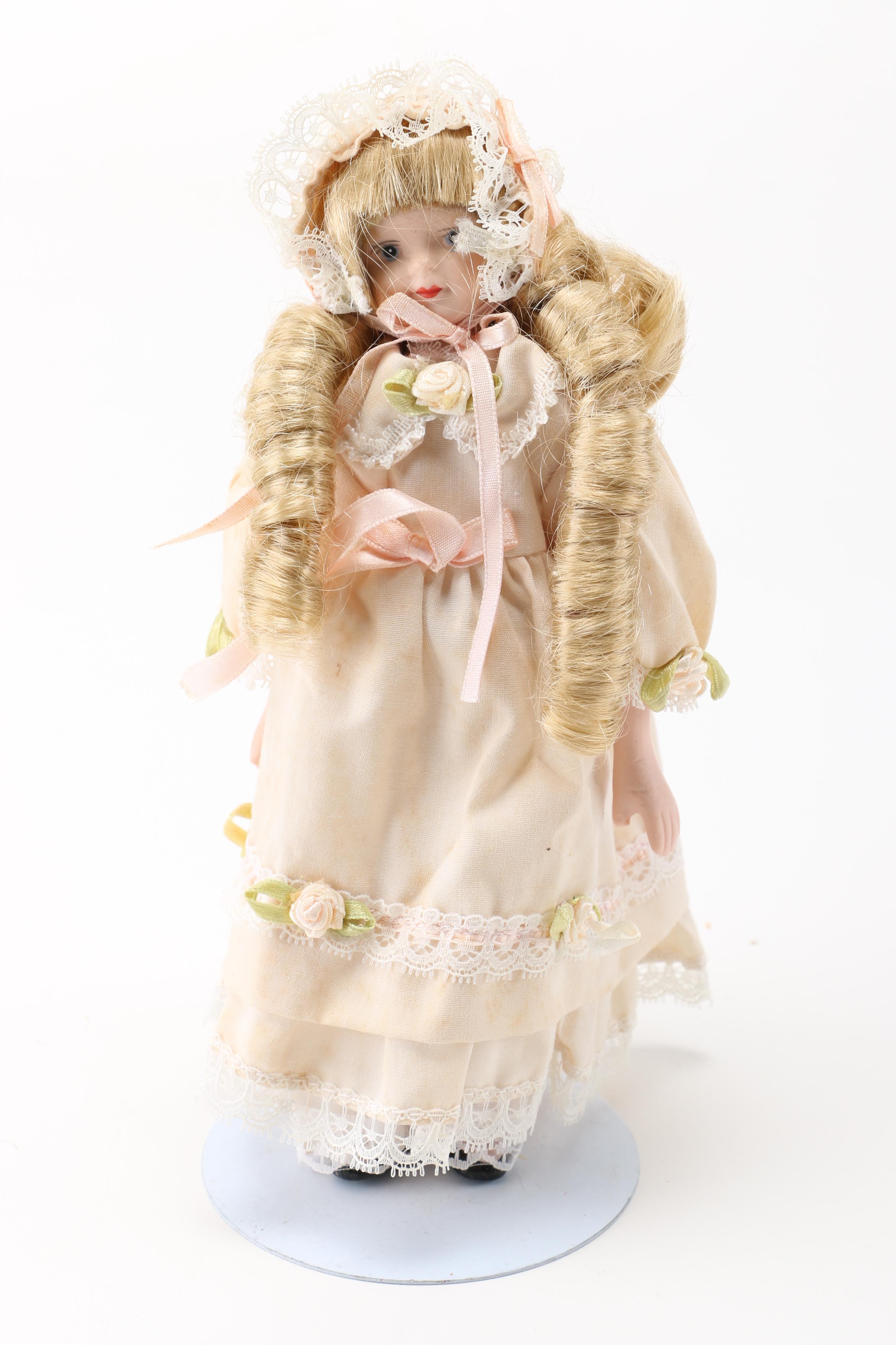 Porcelain and Vinyl Dolls