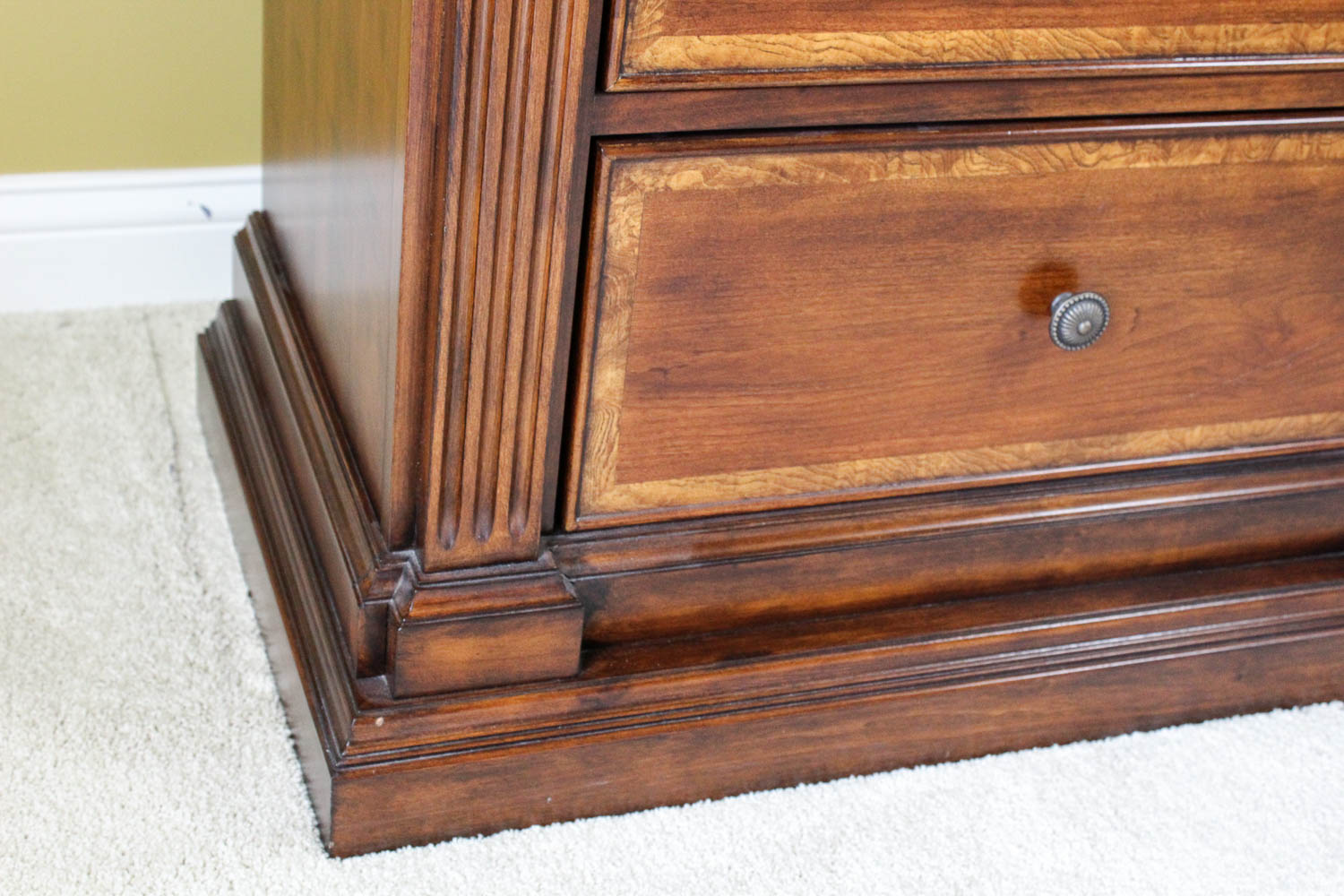 Cherry Wood Nightstand