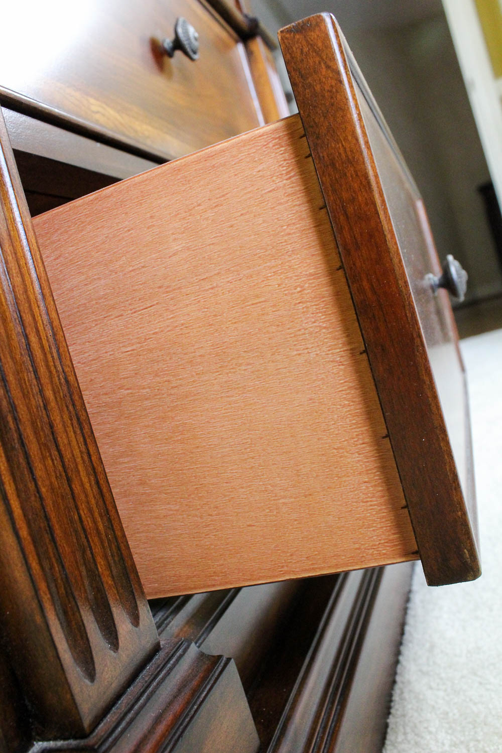 Cherry Wood Nightstand