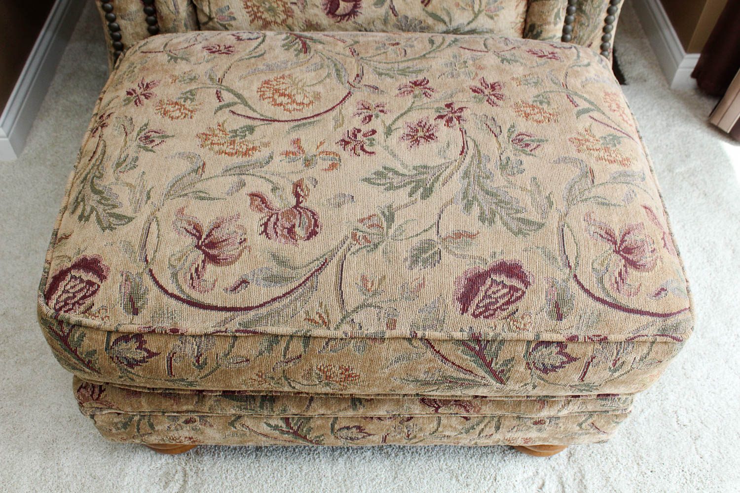 Flexsteel Arm Chair and Ottoman