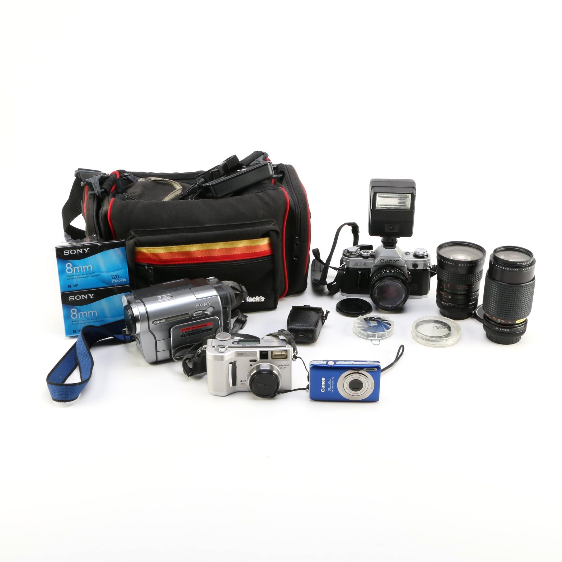 Sony Handycam and Other Cameras