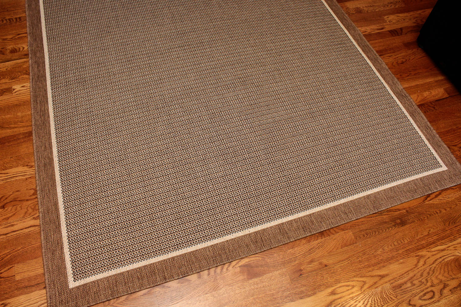 Machine Woven Belgian Neutral Area Rug
