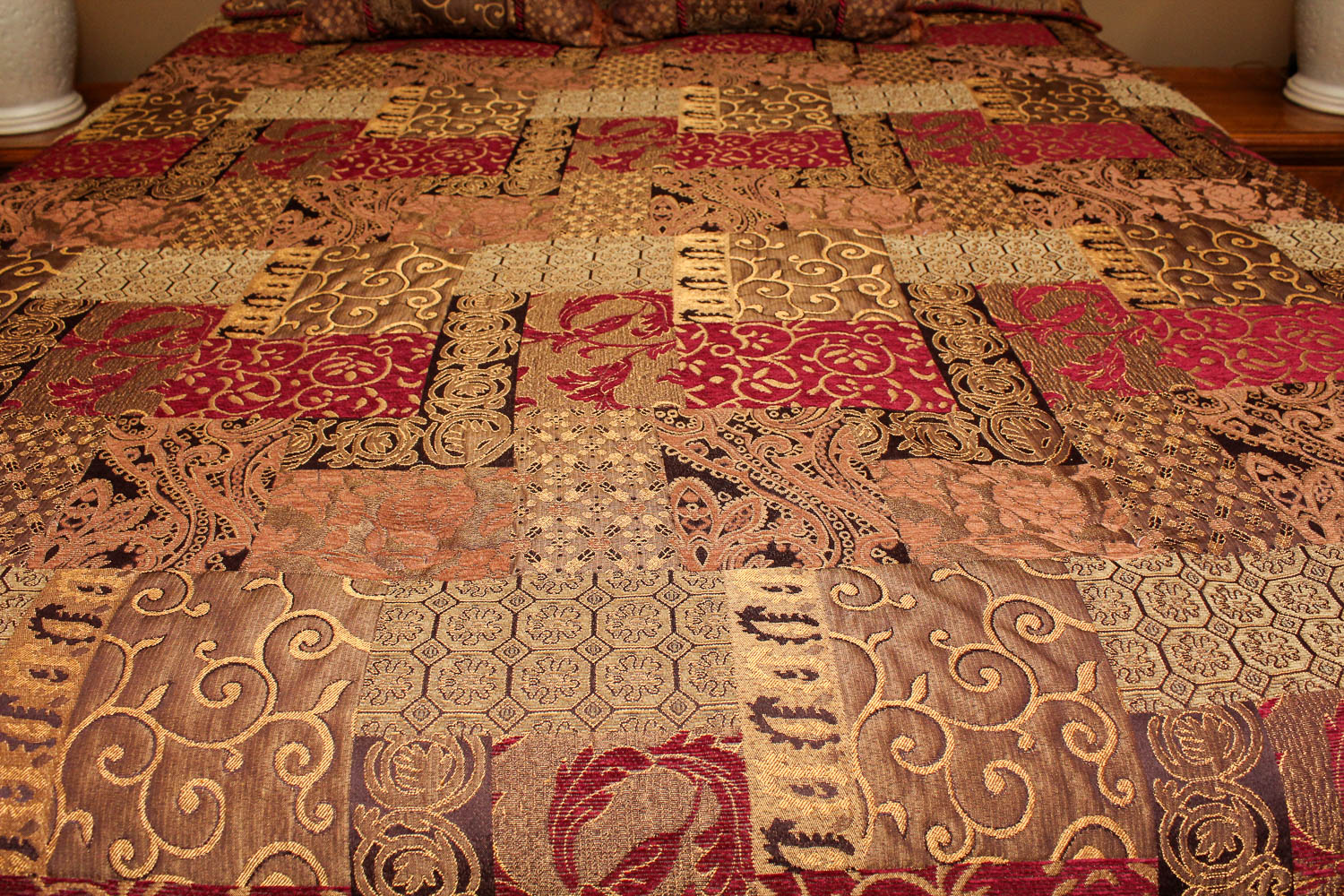 Croscill Patchwork Queen Bed Set