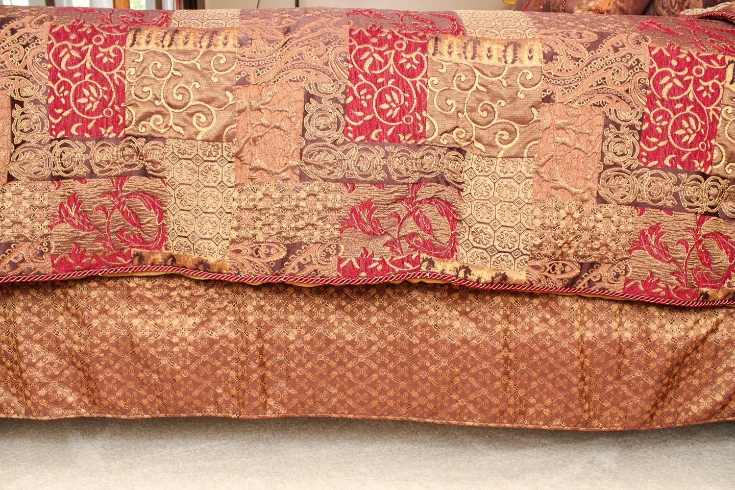 Croscill Patchwork Queen Bed Set