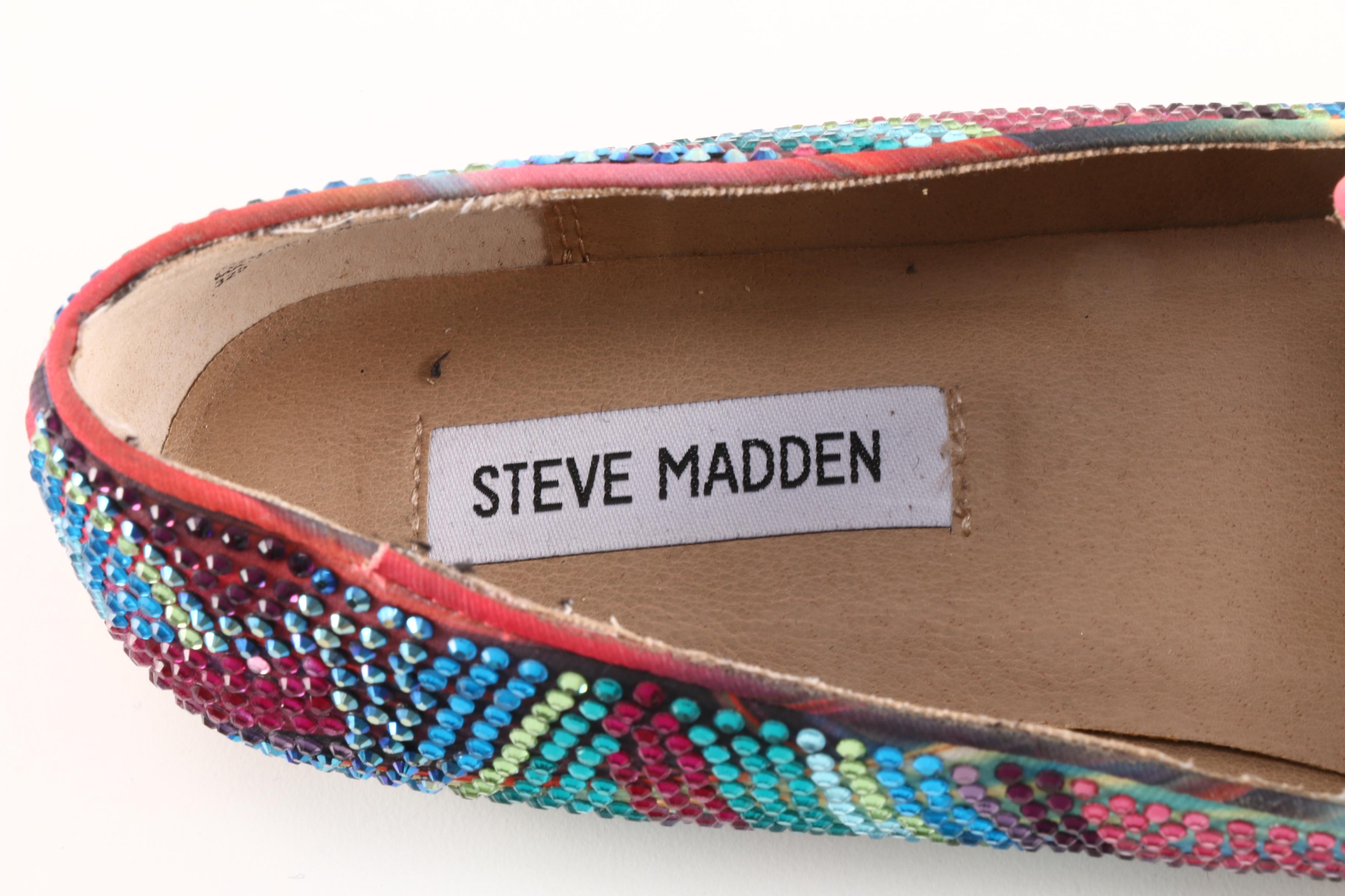 Steve Madden Rhinestone Shoes