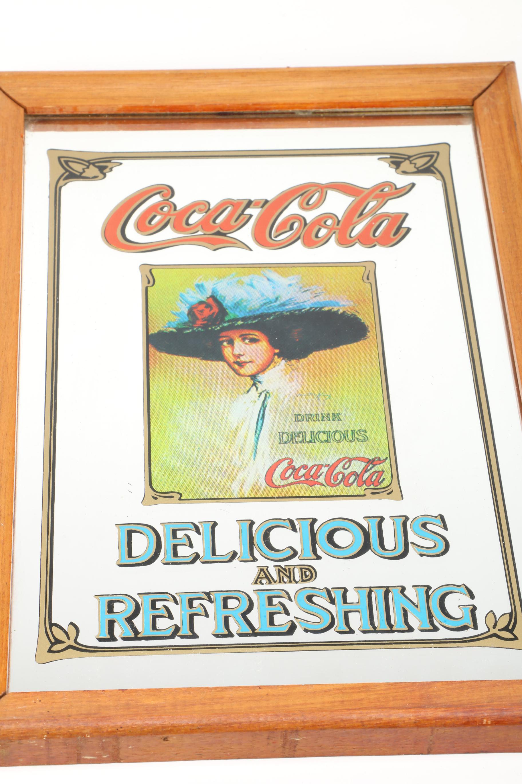 Coca-Cola Mirror Advertisements
