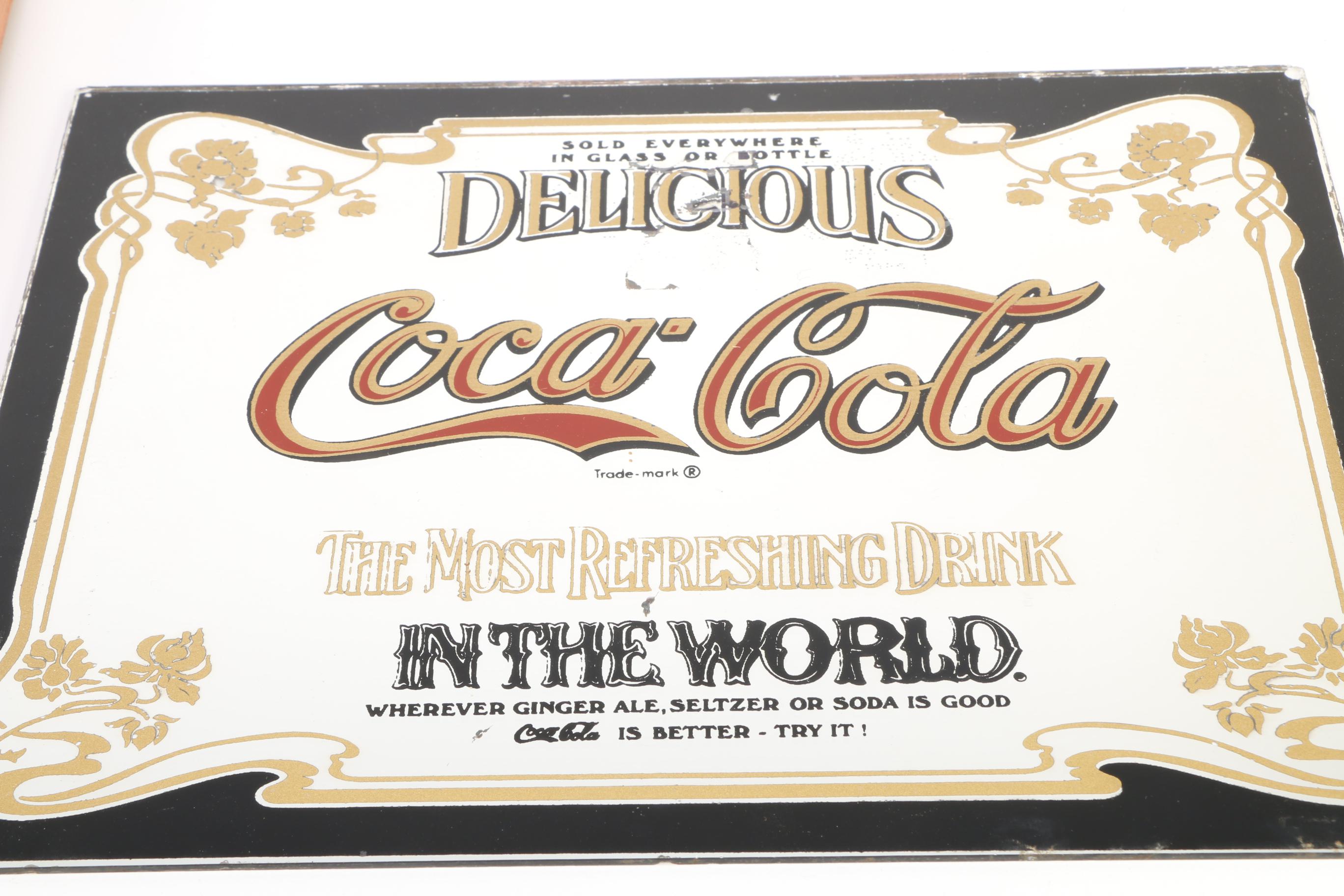 Coca-Cola Mirror Advertisements