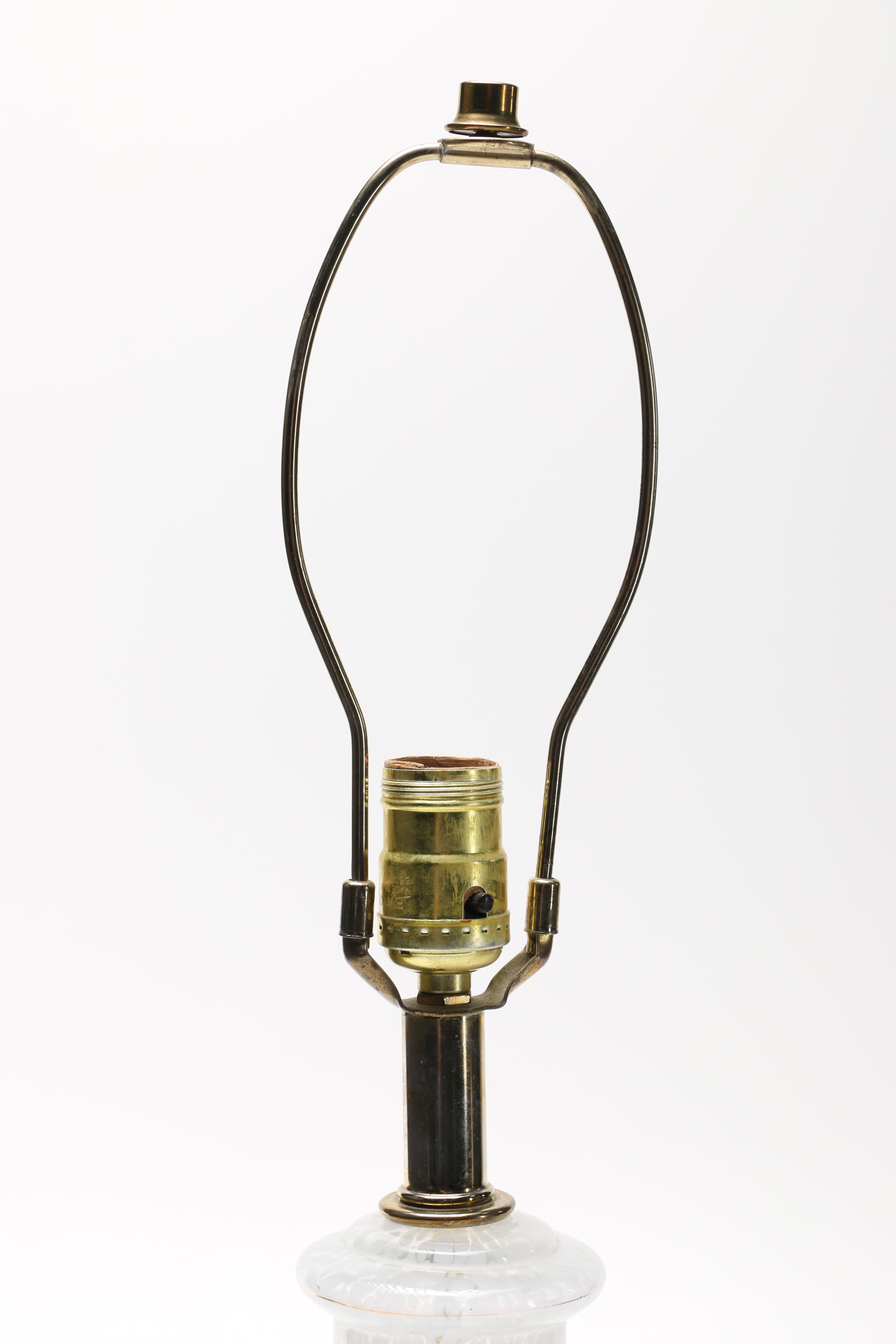 Marble and Glass Desk Lamps