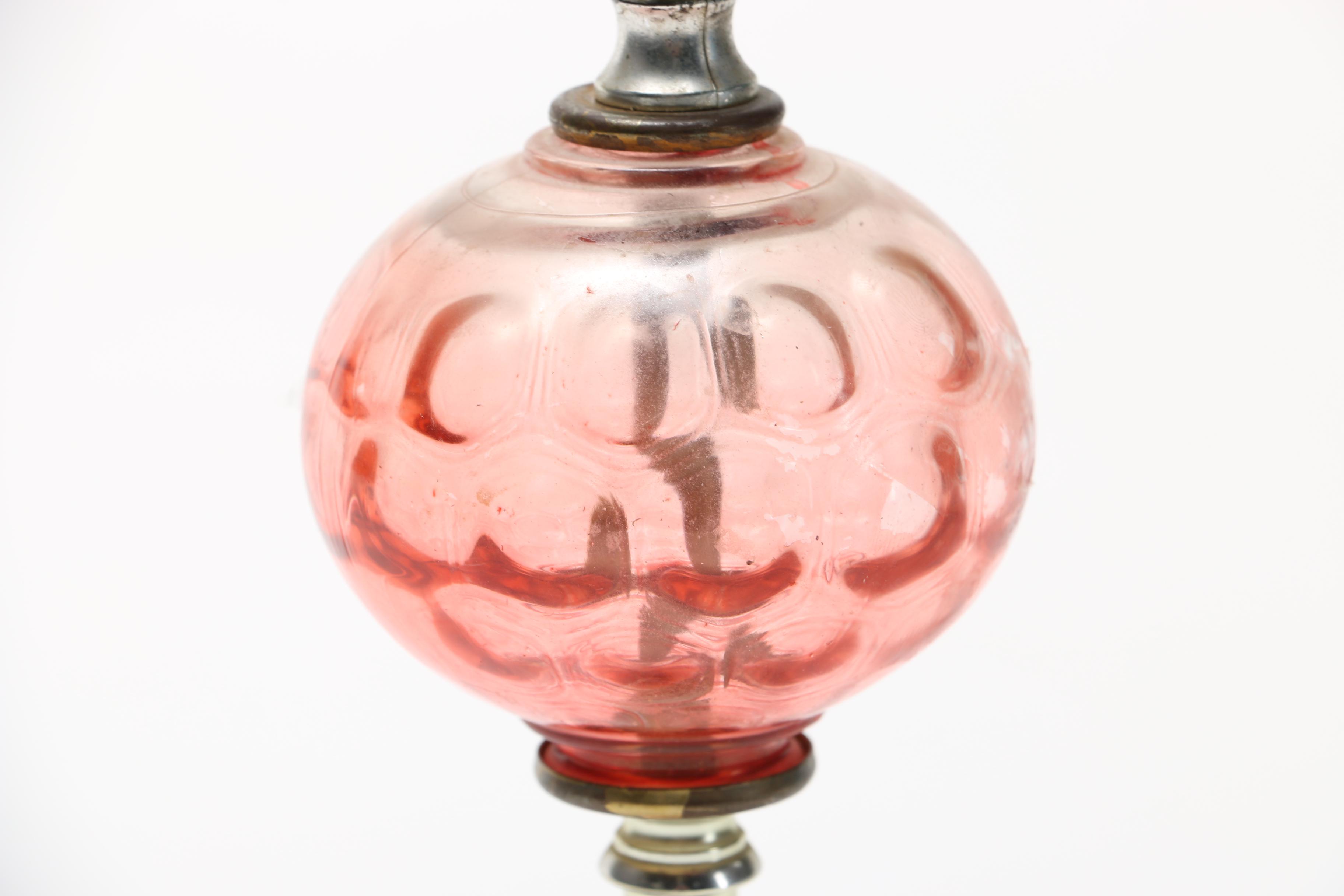 Marble and Glass Desk Lamps