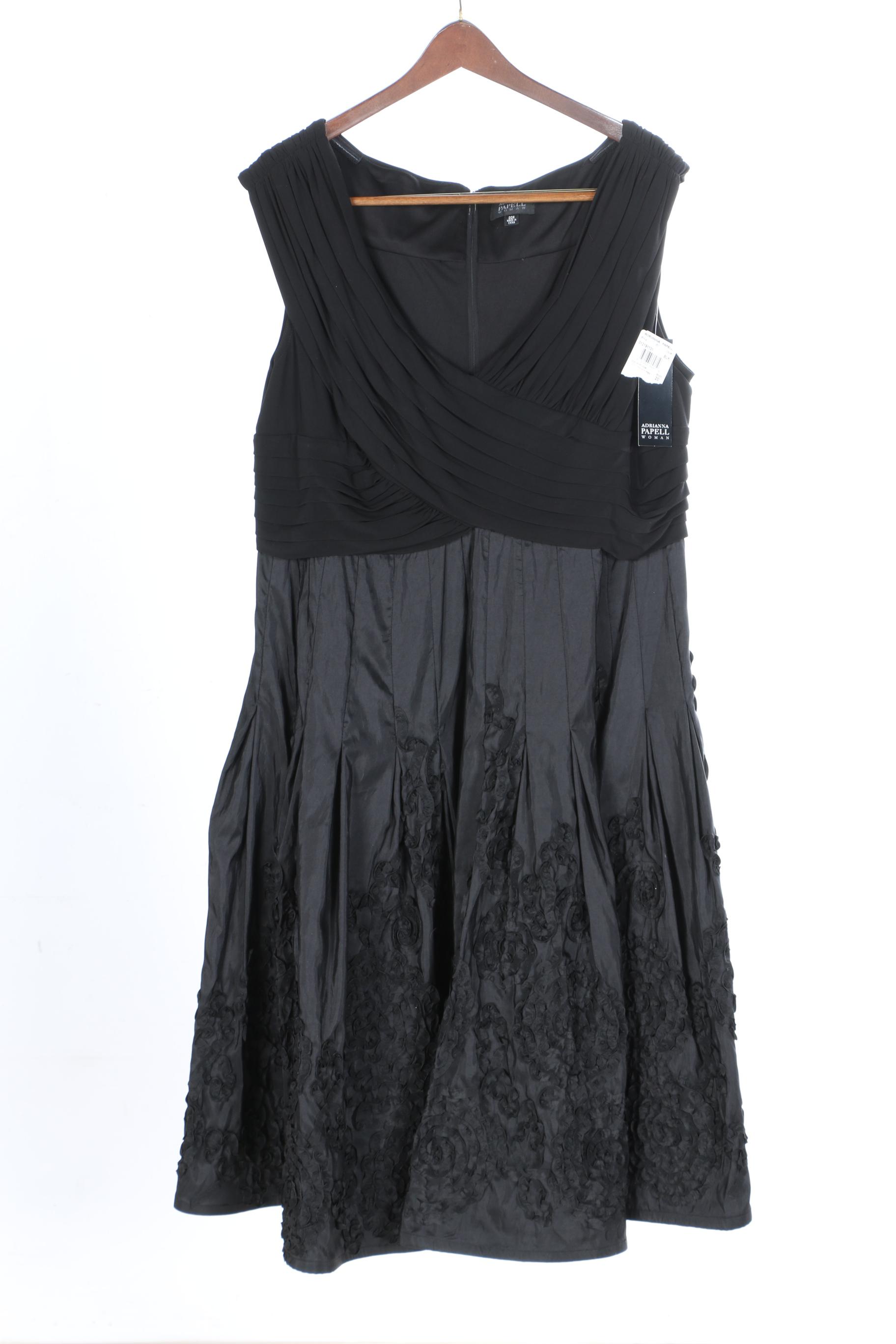 Women's Black and White Evening Dresses