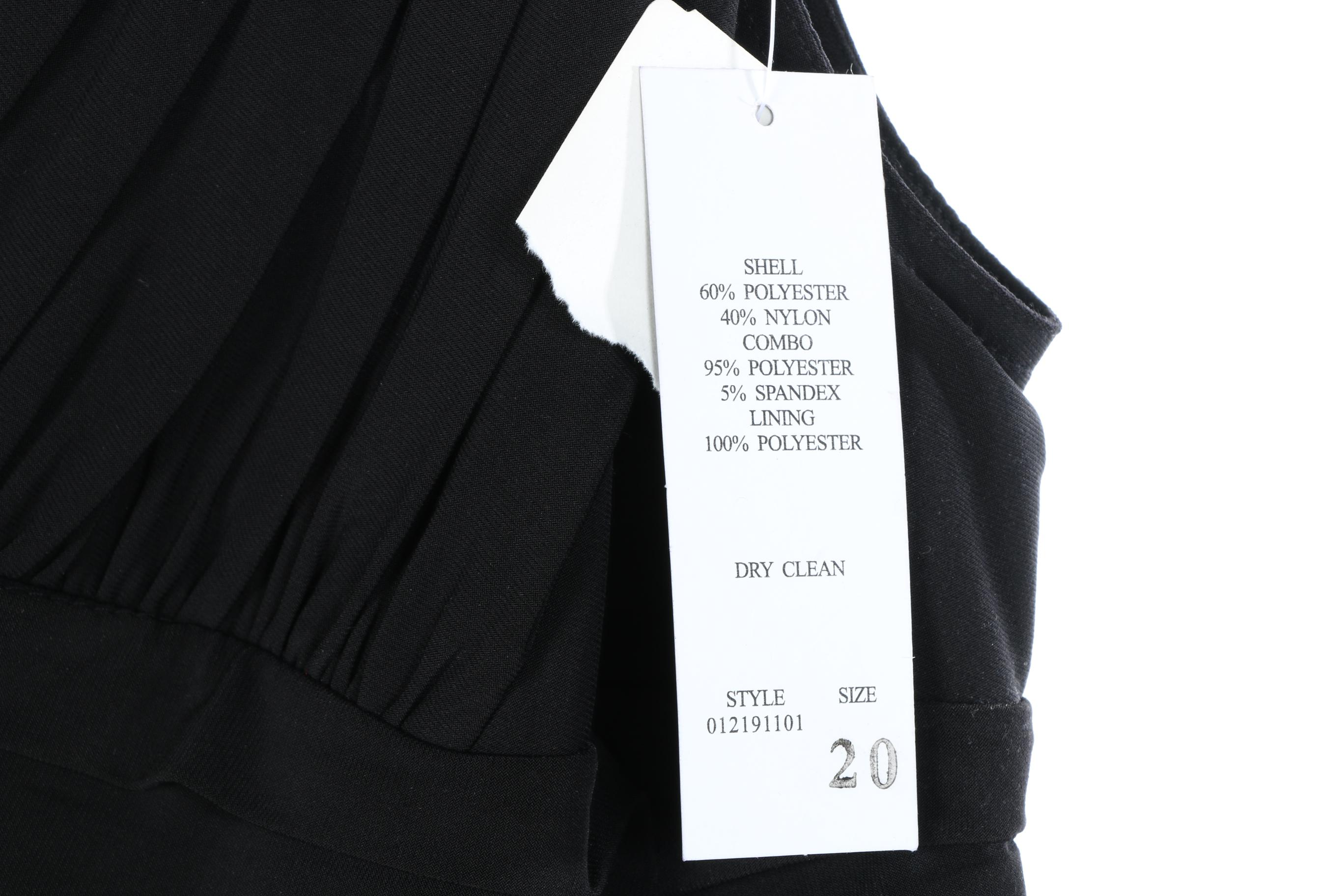 Women's Black and White Evening Dresses