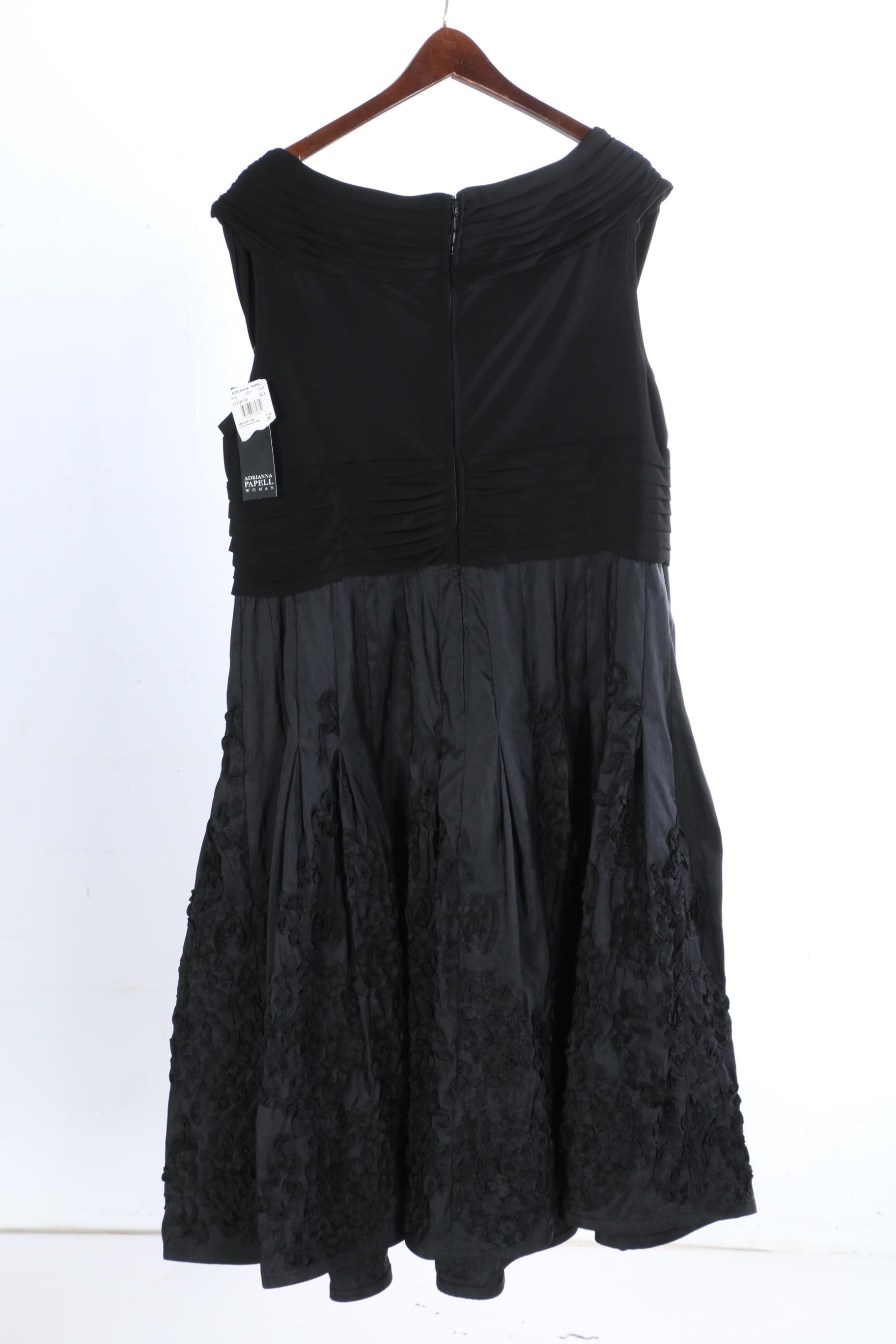 Women's Black and White Evening Dresses