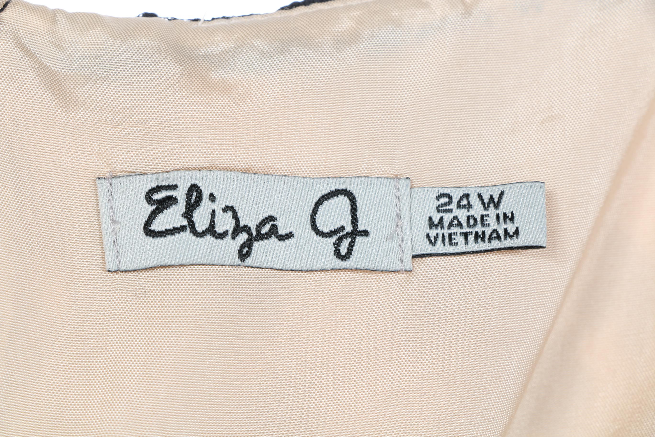 Women's Black and White Evening Dresses