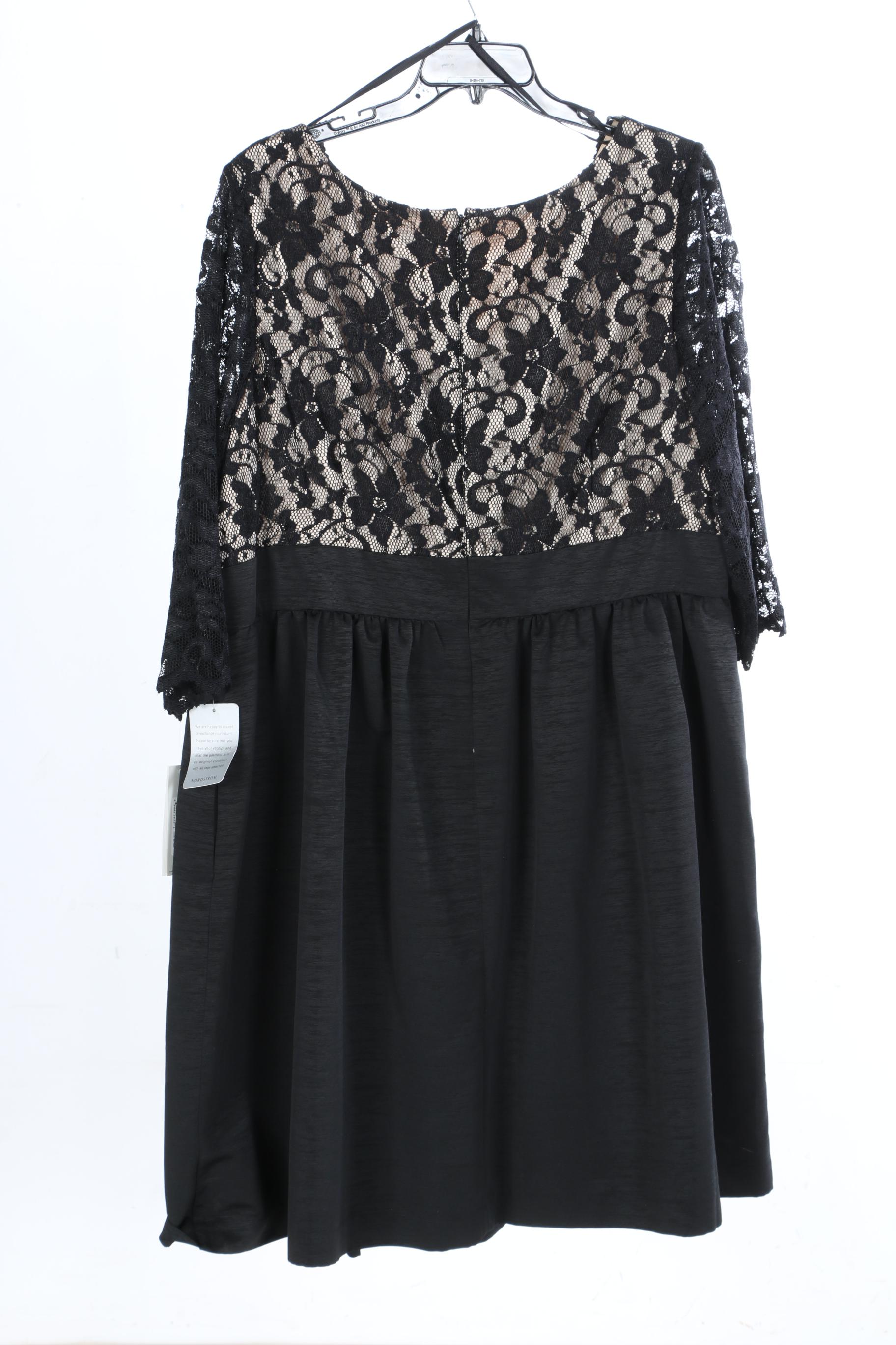 Women's Black and White Evening Dresses