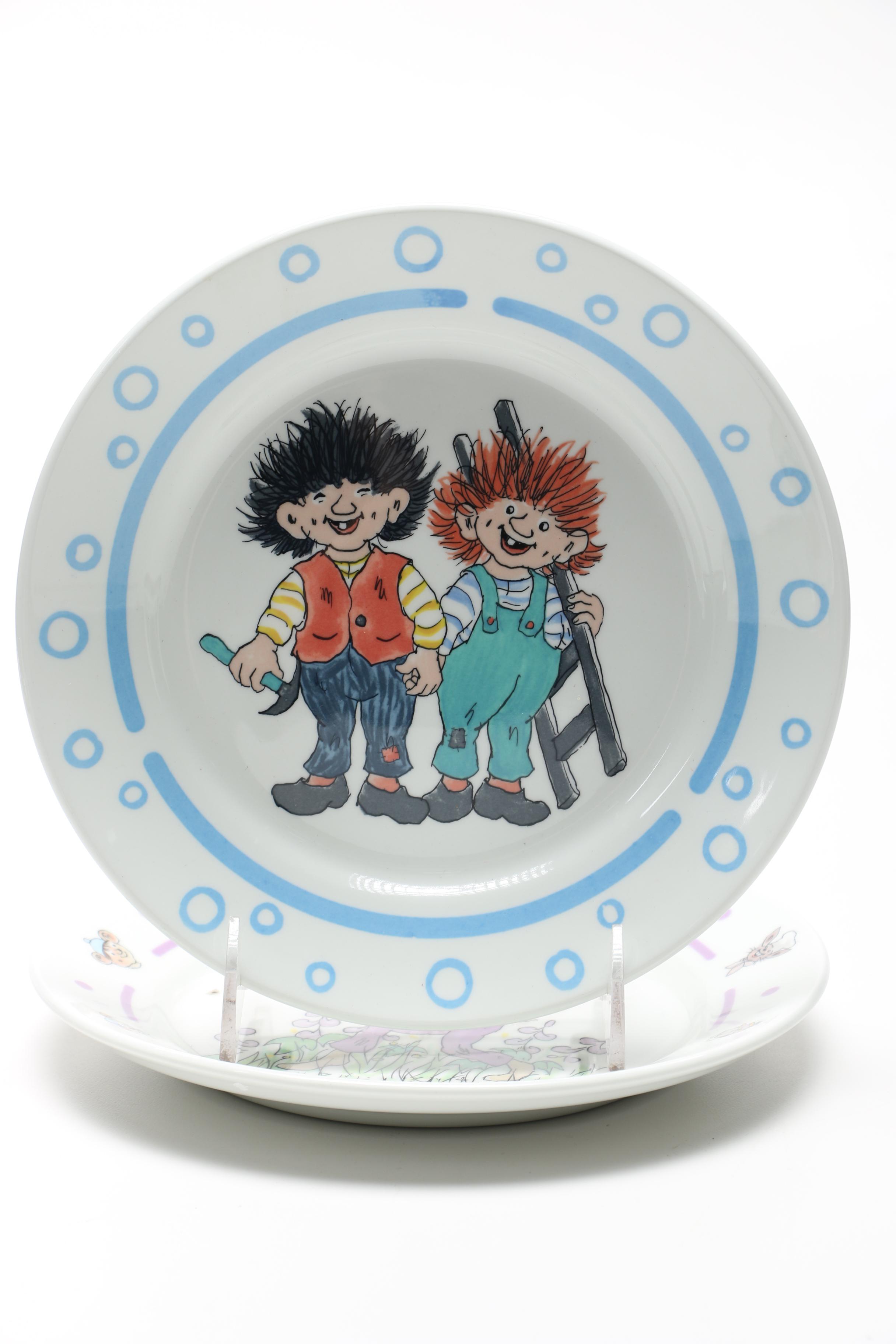 Figgjo Norway Thorbjorn Egner Children's Dinnerware