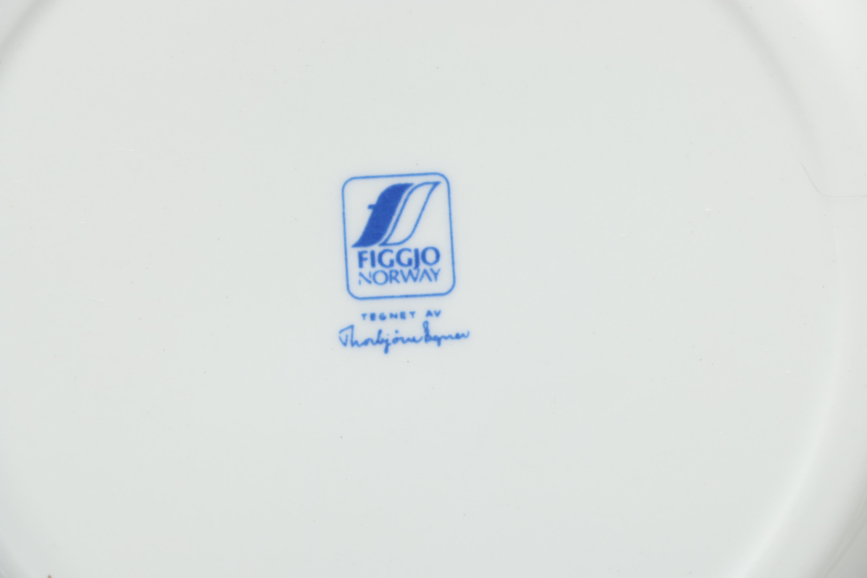 Figgjo Norway Thorbjorn Egner Children's Dinnerware
