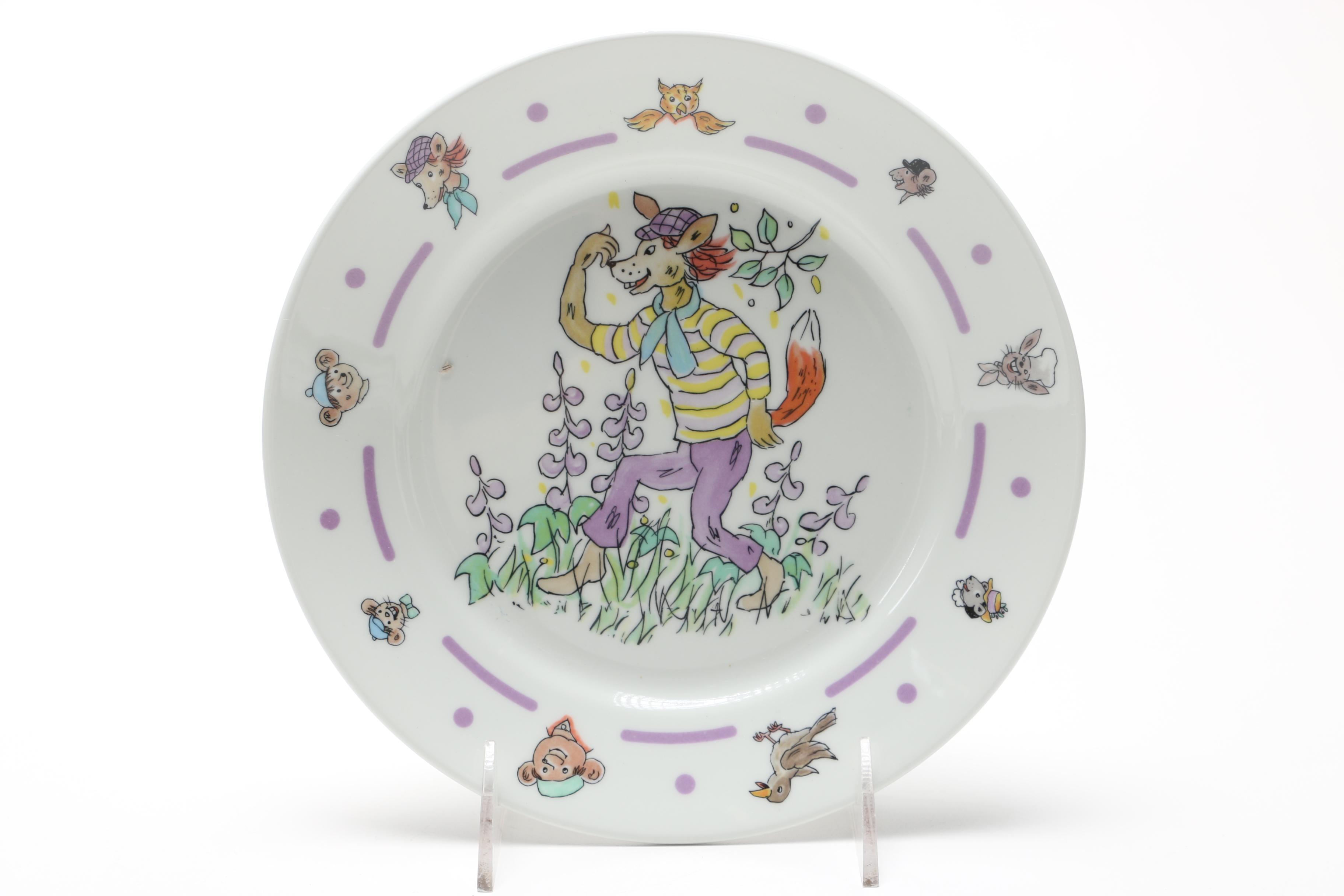 Figgjo Norway Thorbjorn Egner Children's Dinnerware