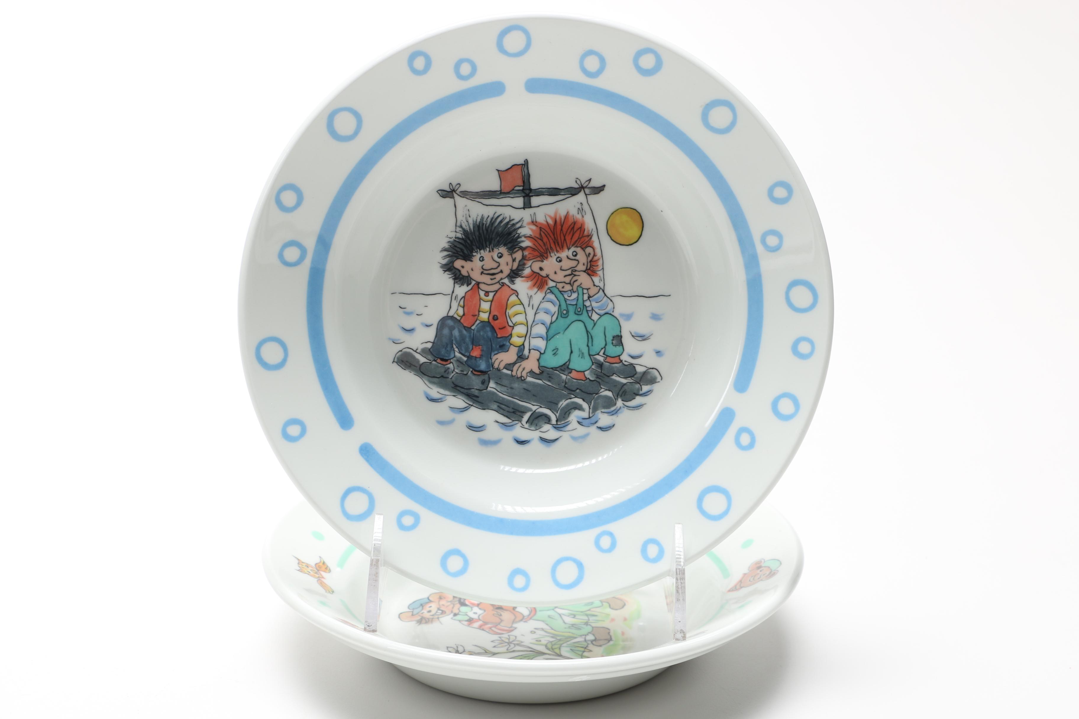 Figgjo Norway Thorbjorn Egner Children's Dinnerware