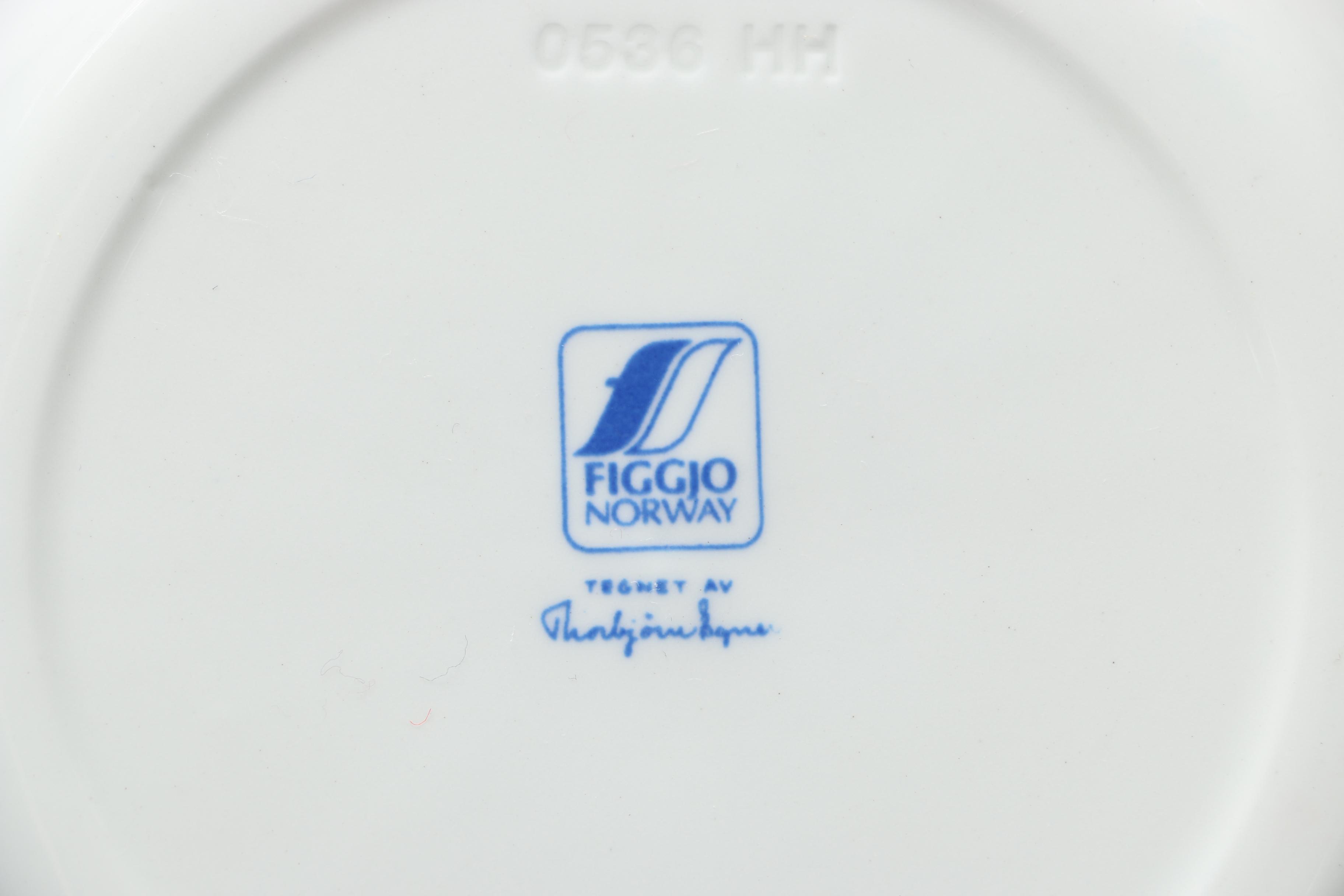 Figgjo Norway Thorbjorn Egner Children's Dinnerware