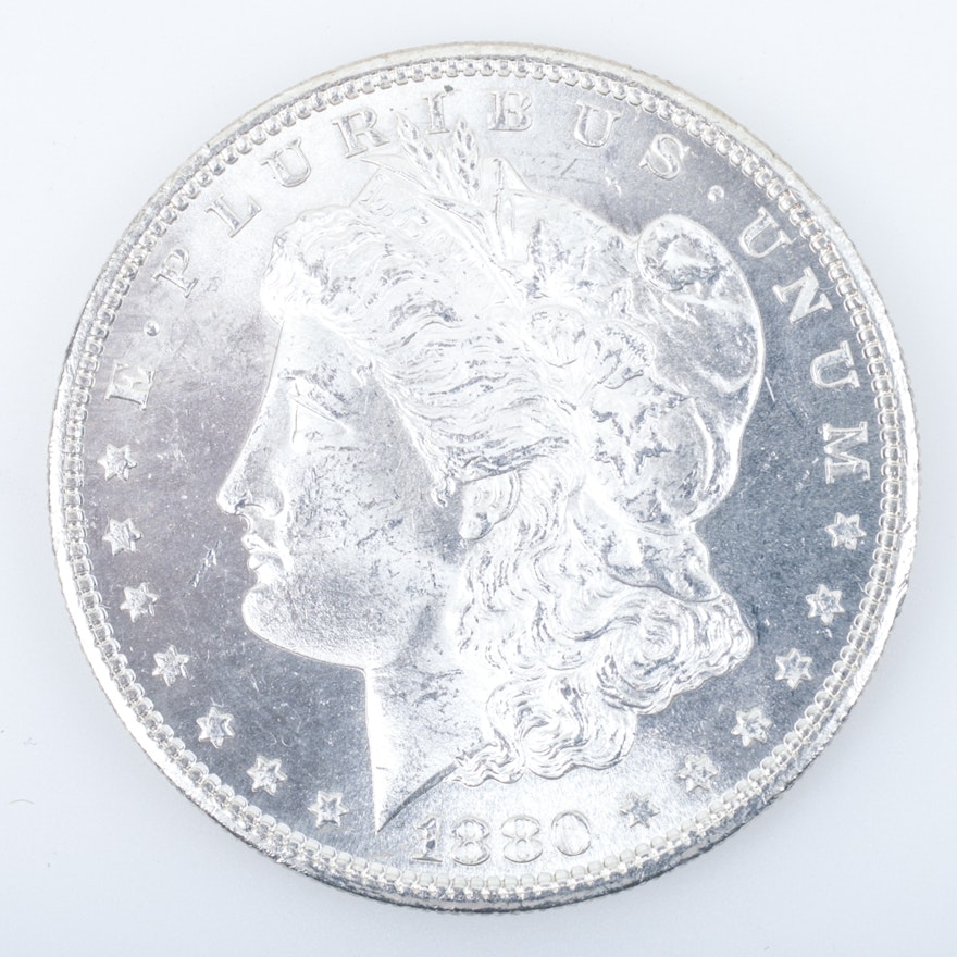 1880-S Morgan Silver Dollar