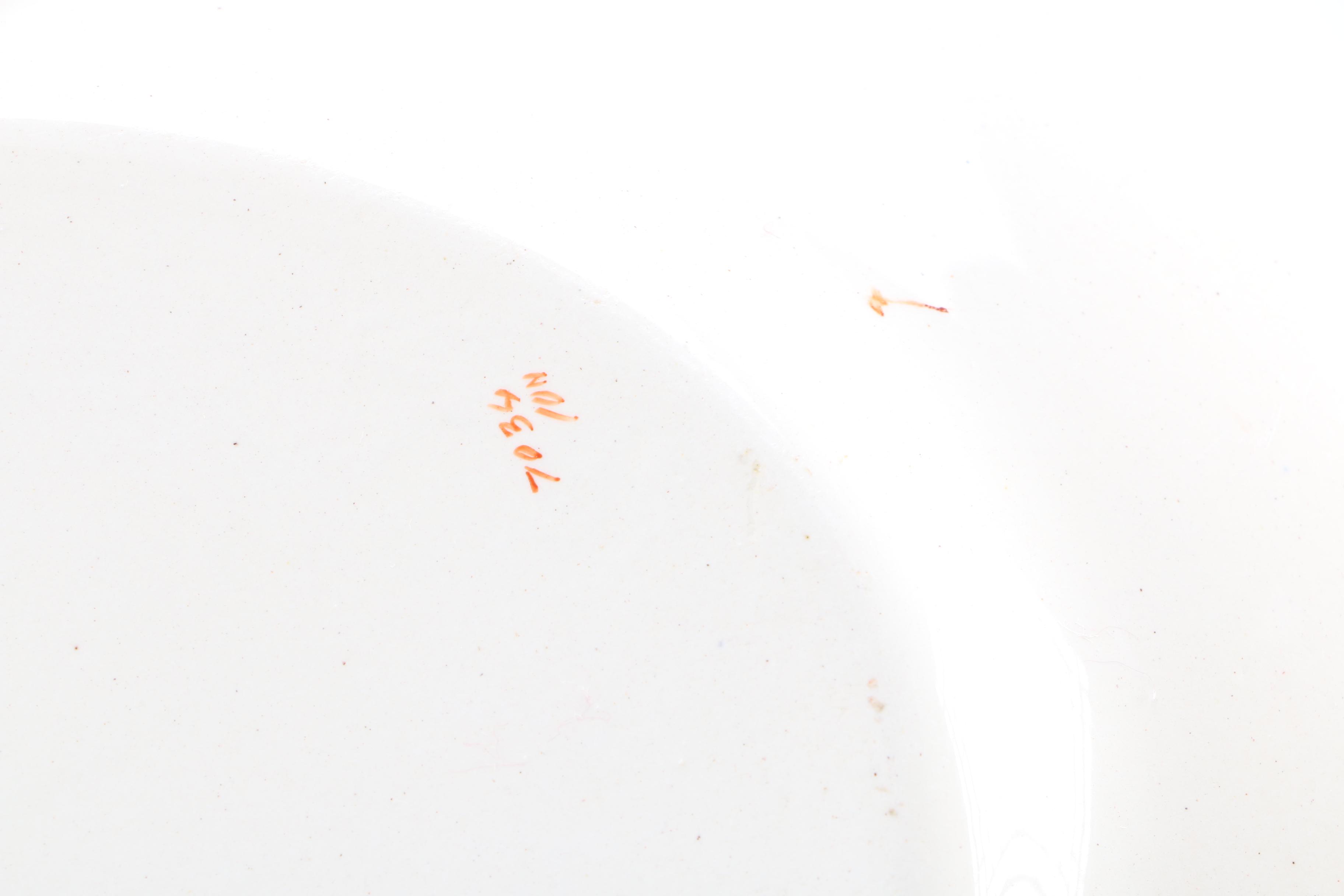 1879 English T. Furnival and Sons "Formosa Brown Multicolor" Transferware Tableware