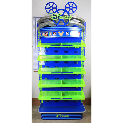 Disney DVD Shelf Display