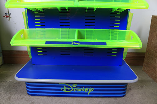 Disney DVD Shelf Display