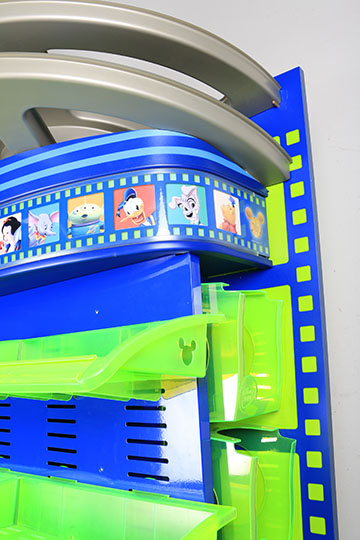 Disney DVD Shelf Display