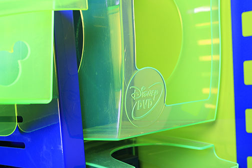 Disney DVD Shelf Display