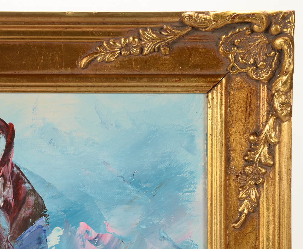 Anthony Veccio Original Oil Painting on Canvas