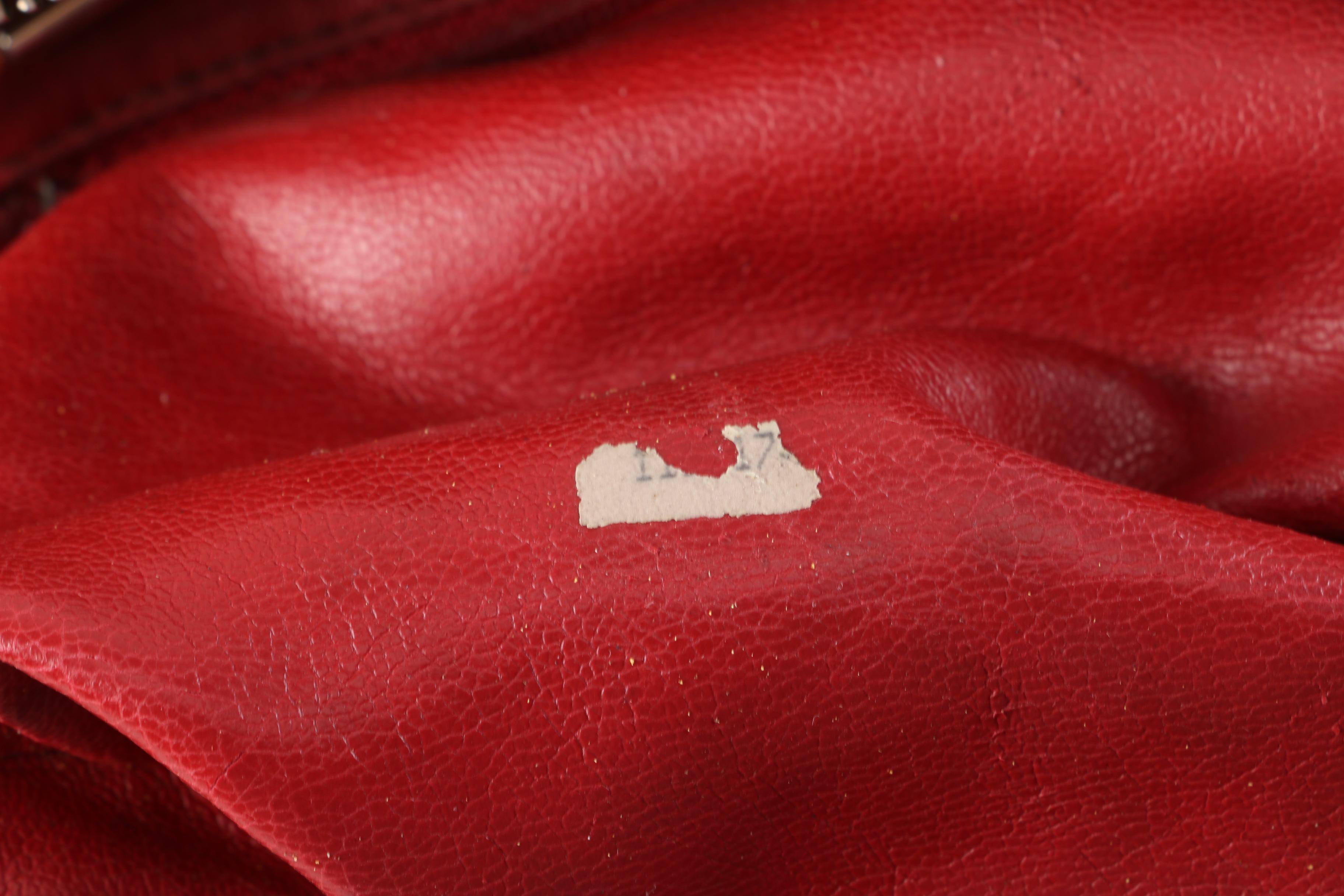 Vintage Chanel Black Leather Quilted Handbag