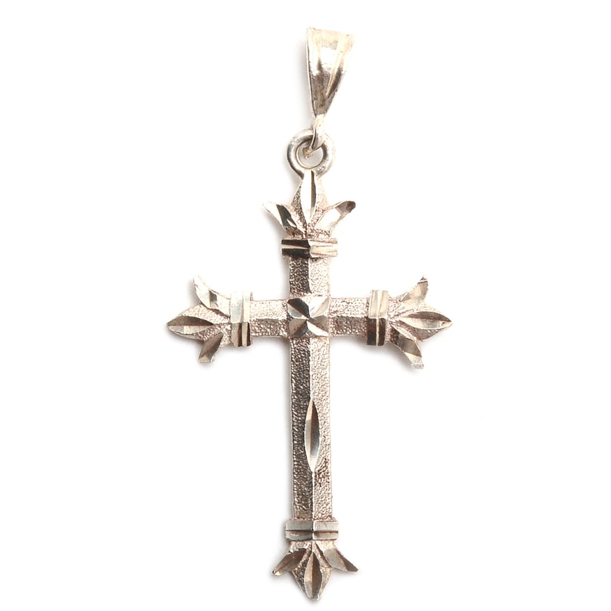 Sterling Cross Pendant from 1 of a Kind