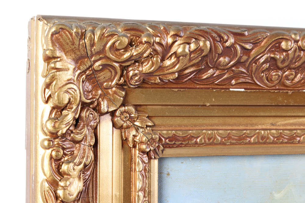 E. Reed Oil Painting on Canvas