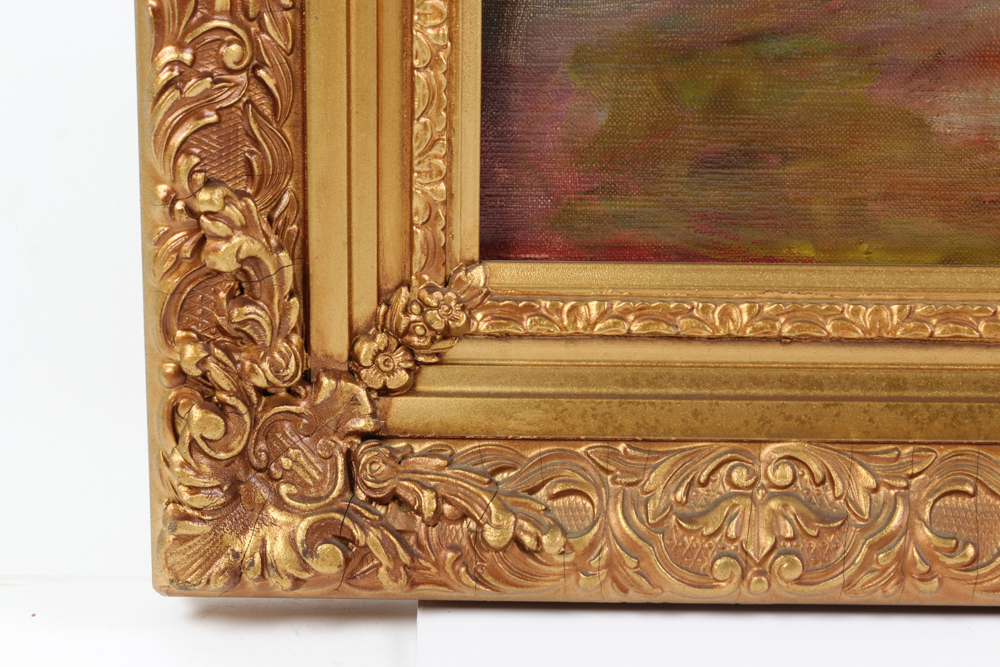 E. Reed Oil Painting on Canvas