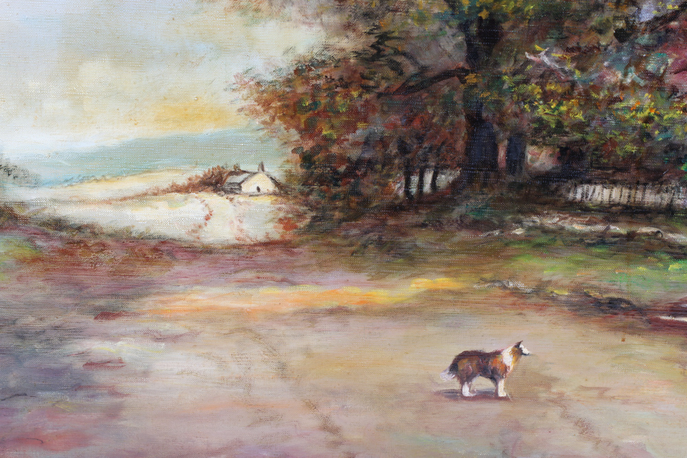 E. Reed Oil Painting on Canvas