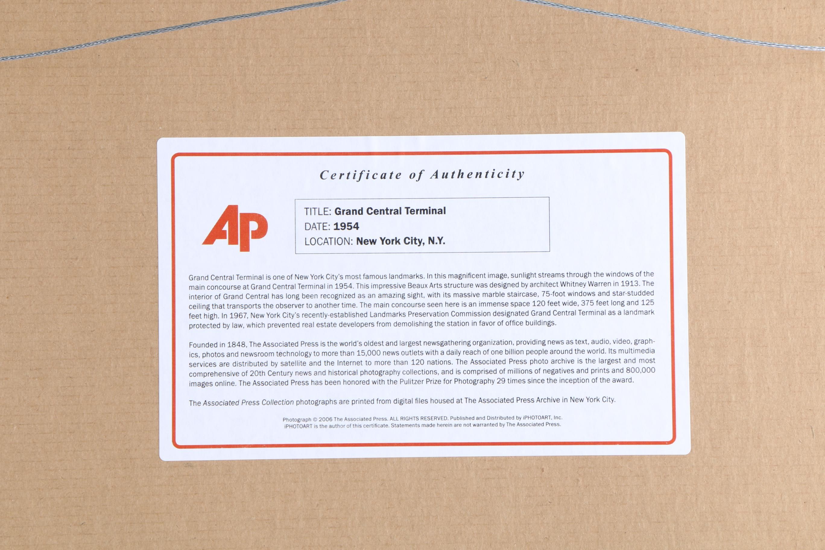 Photograph of Grand Central Terminal