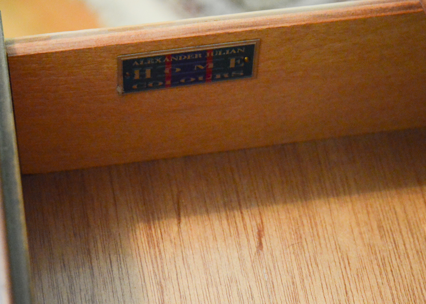 Queen Anne Style Armoire by Alexander Julian  for Home Colours