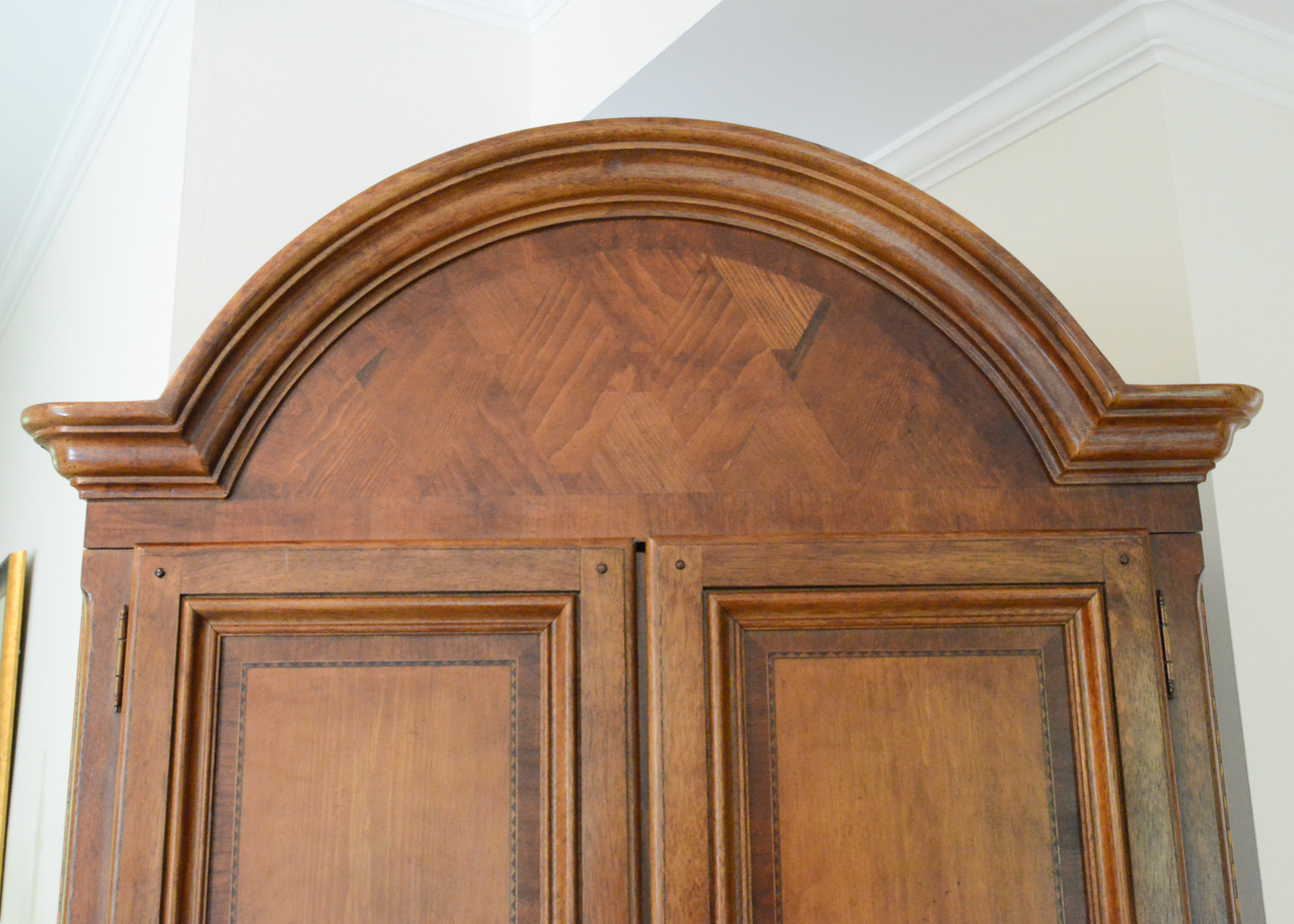 Queen Anne Style Armoire by Alexander Julian  for Home Colours